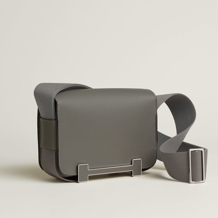 Gris Meyer Hermès Geta Bag