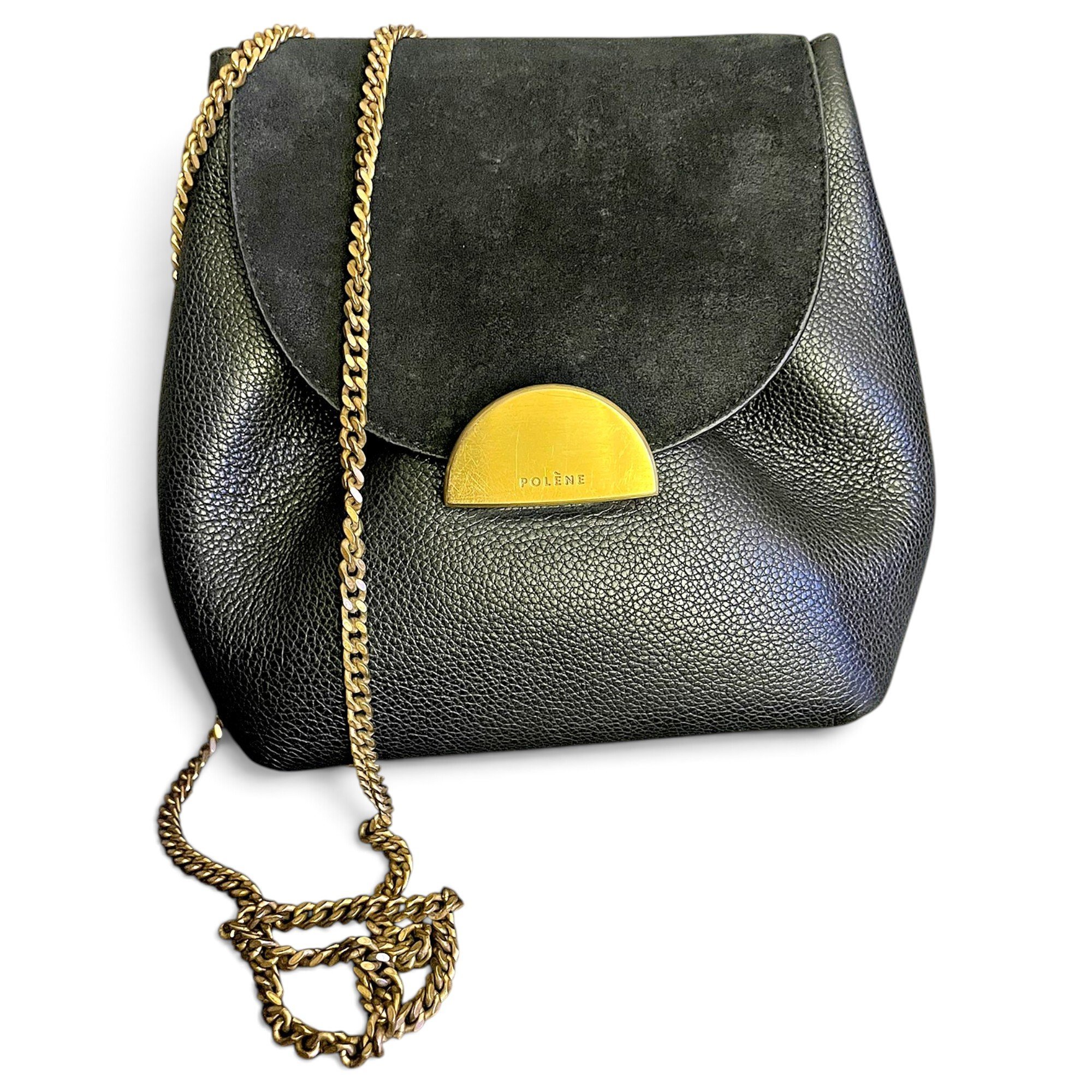 Numéro un mini leather crossbody bag