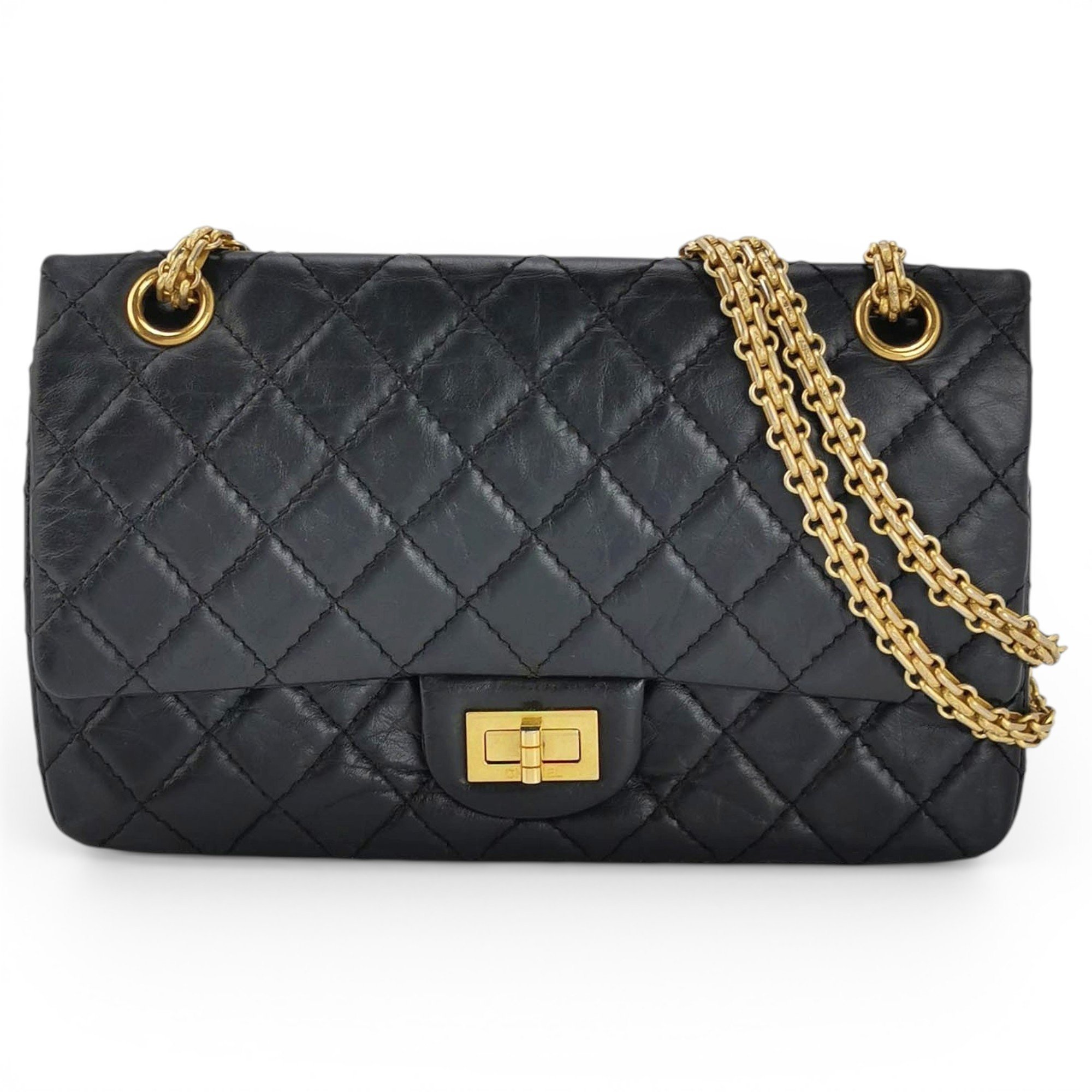 2.55 leather handbag