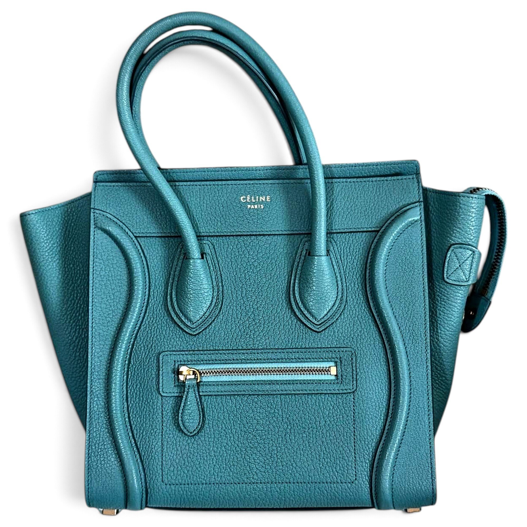 Luggage leather handbag