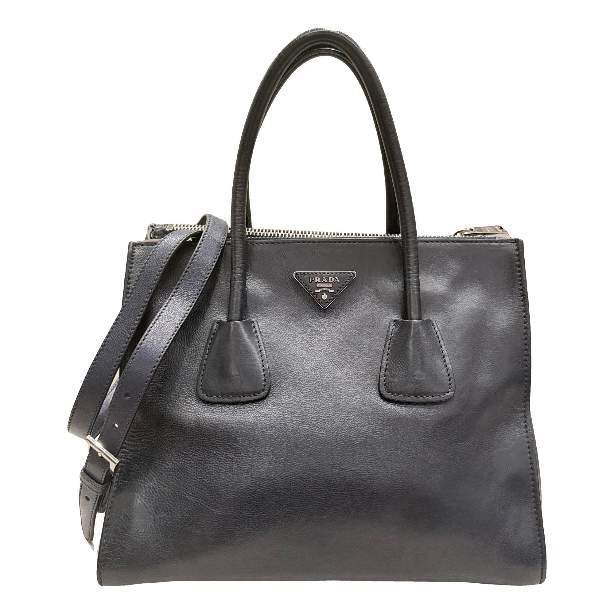 Leather handbag