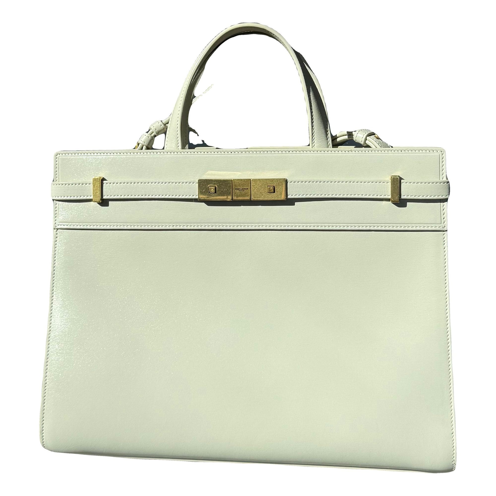 Manhattan leather tote