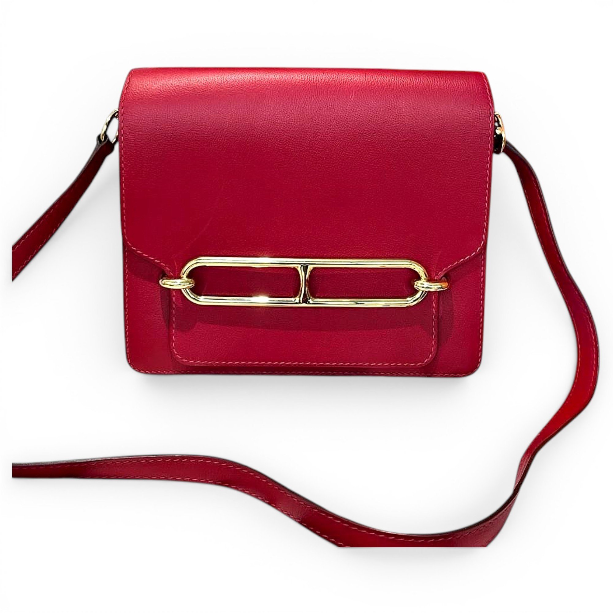 Roulis leather crossbody bag