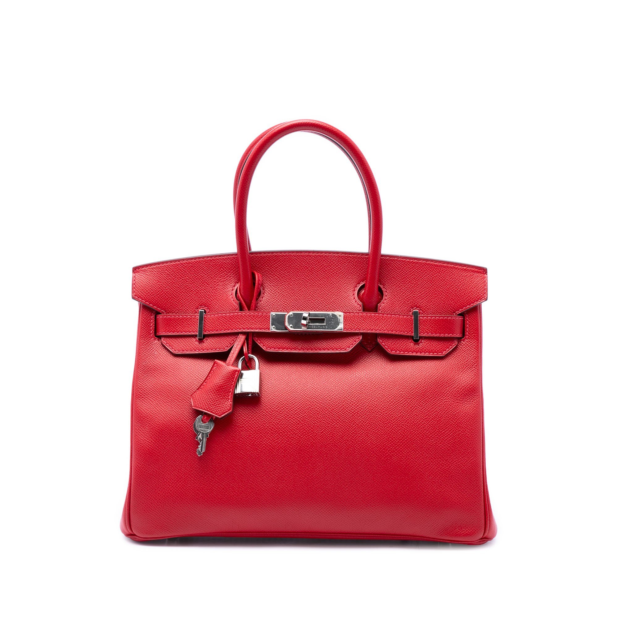 Birkin 30 leather handbag