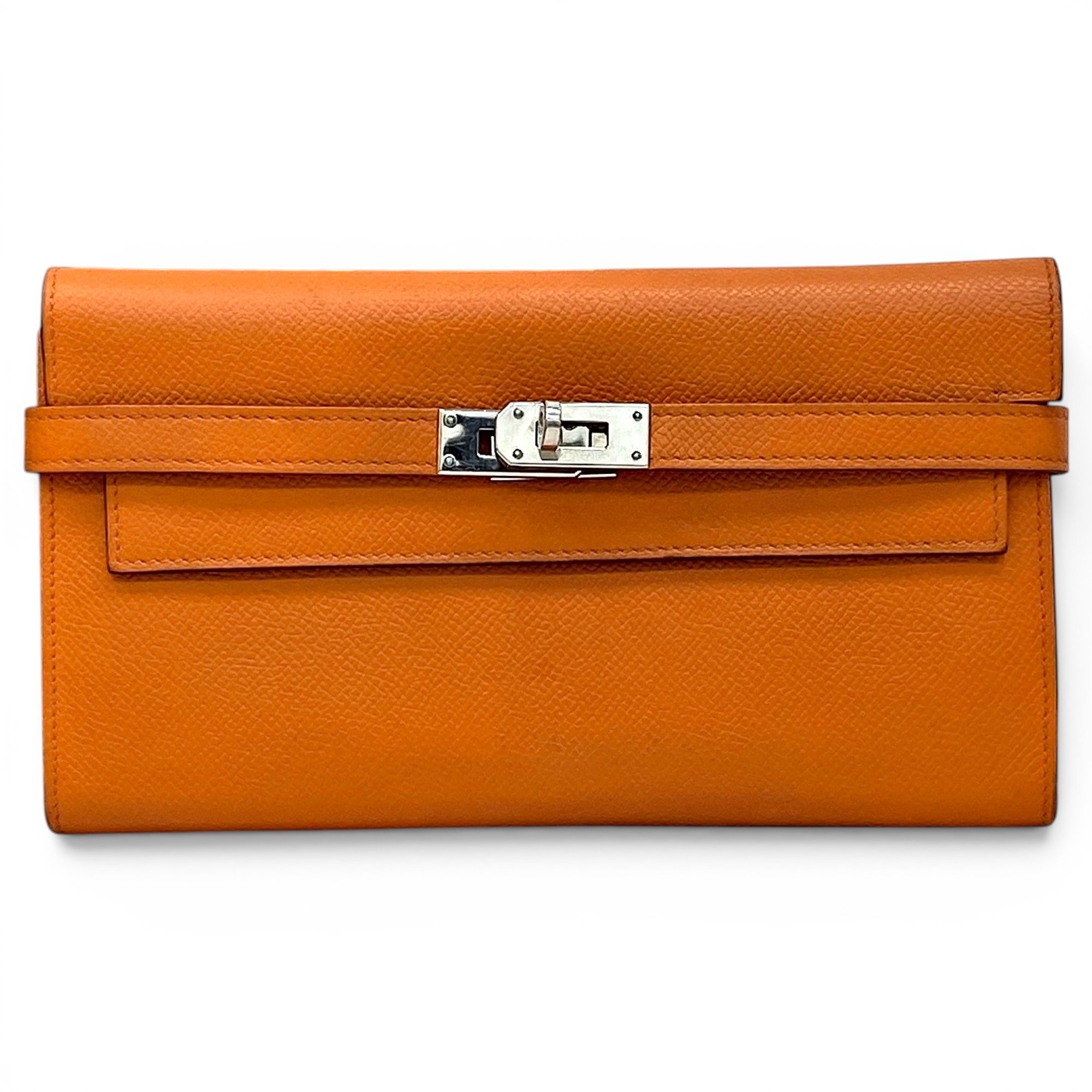 Kelly to go leather clutch bag