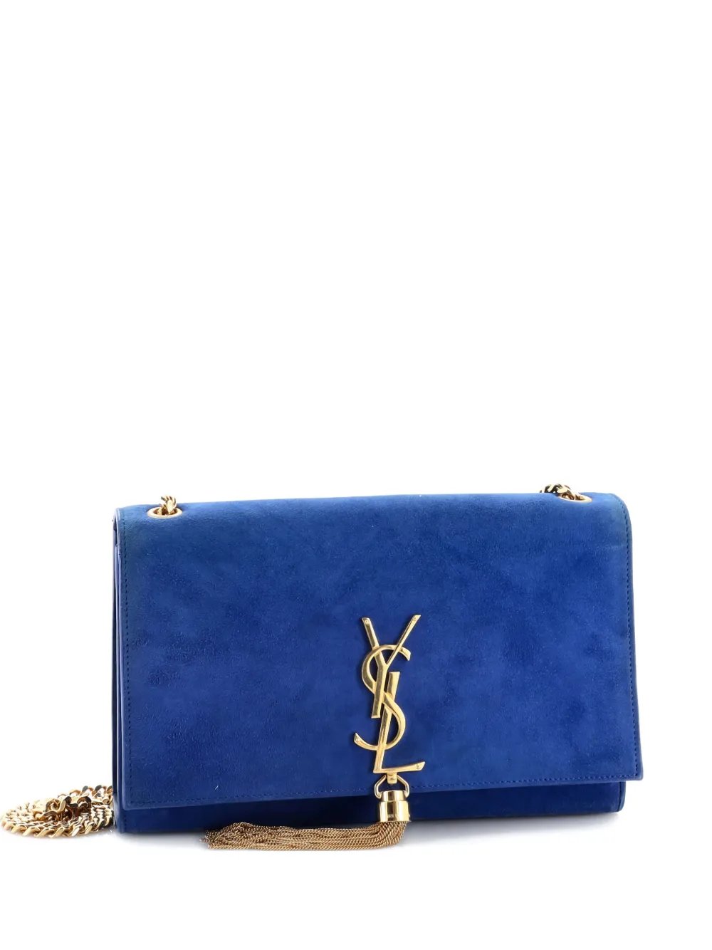 Classic Monogram Tassel Suede Medium crossbody bag