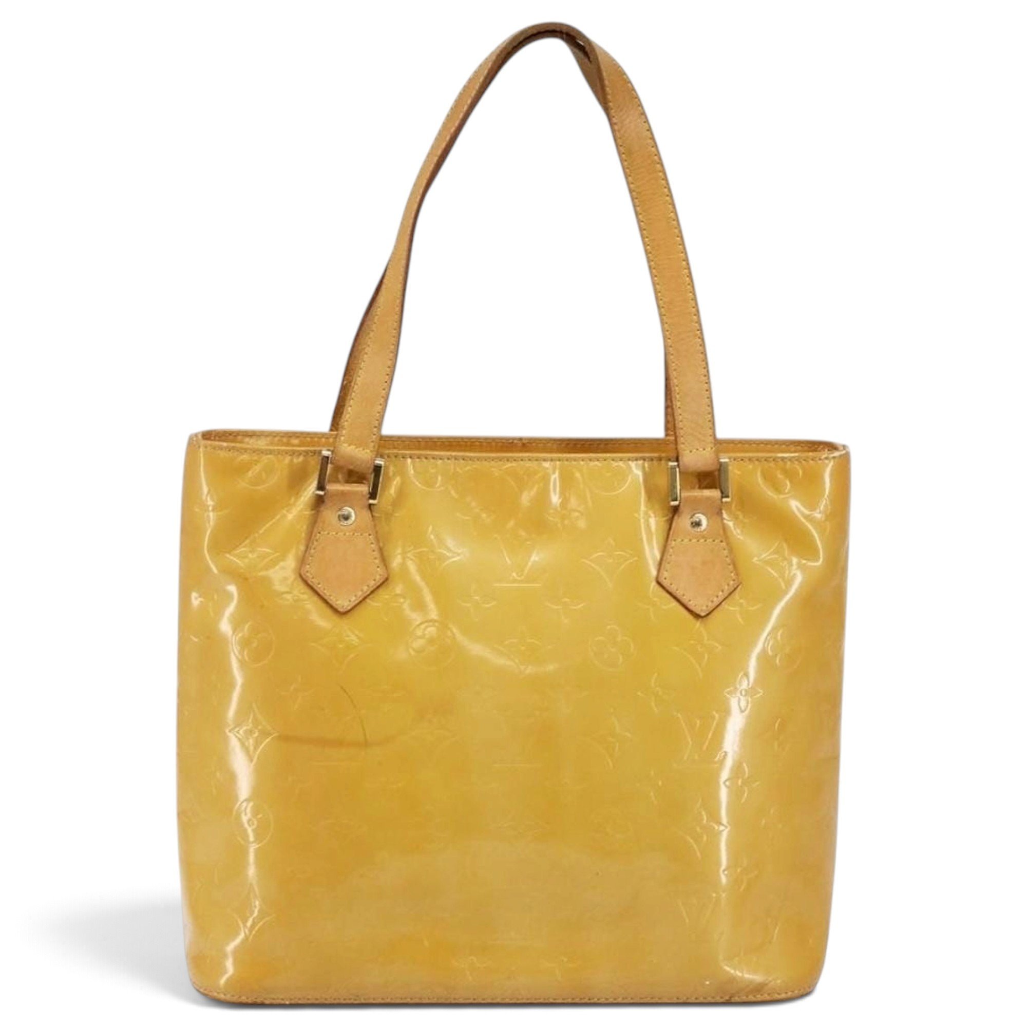 Houston patent leather handbag