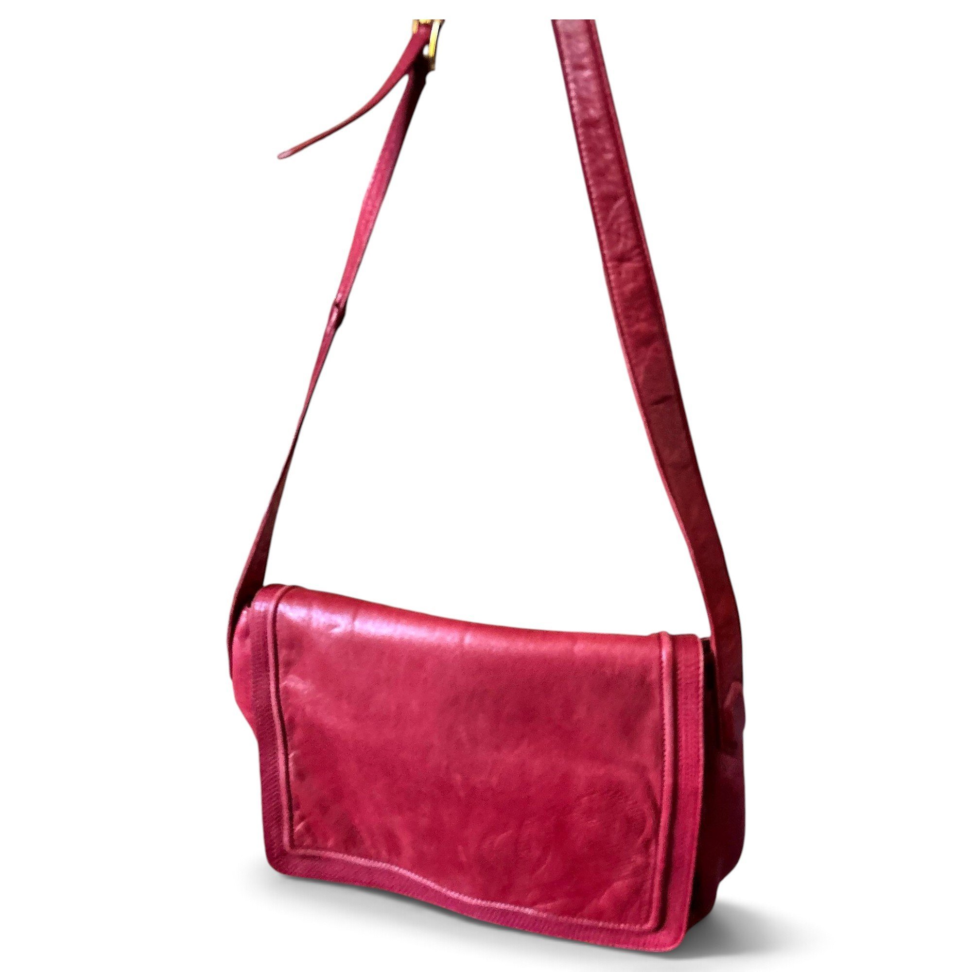 Leather crossbody bag