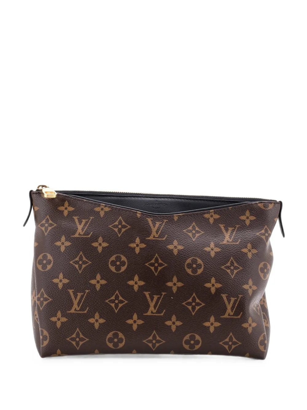 Pallas Beauty Case Monogram Canvas with Leather clutch bag