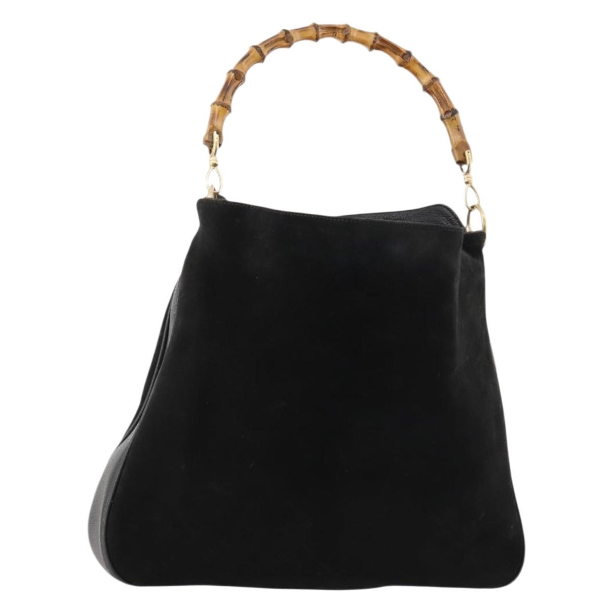Bamboo leather handbag