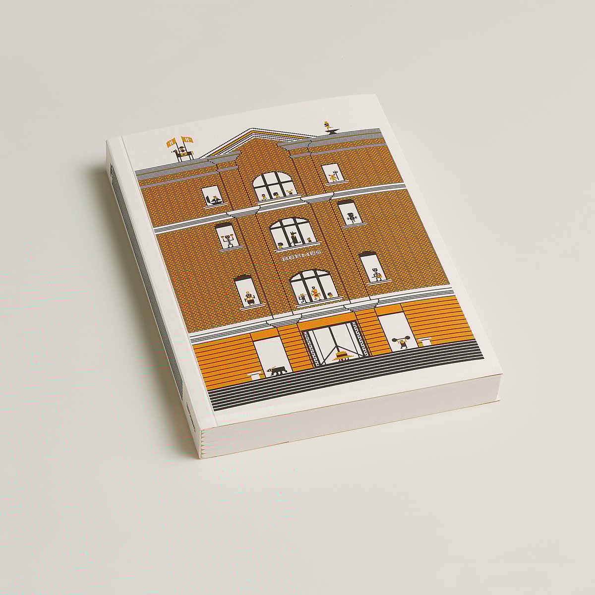 Neutre Shanghai Maison Blank Notebook