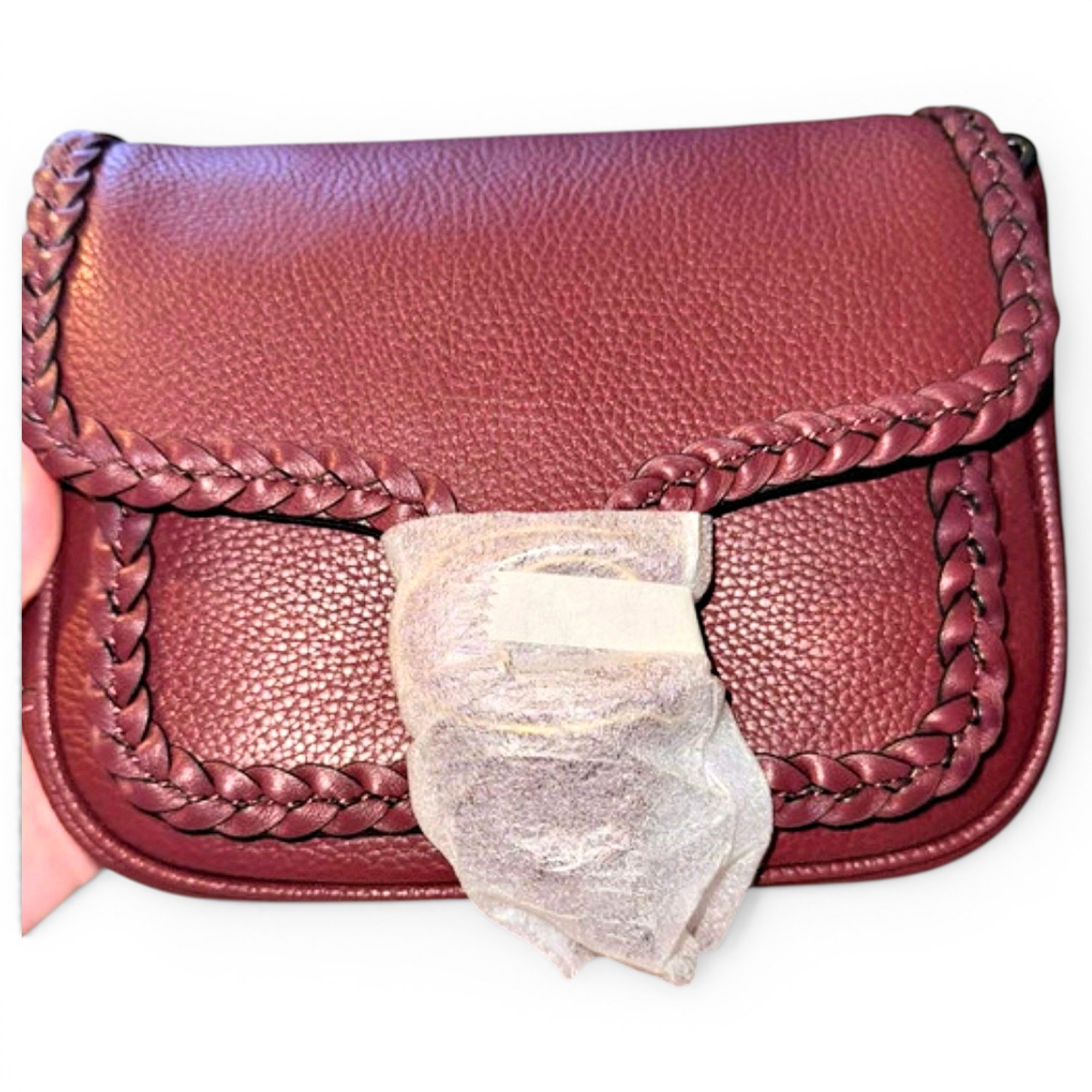 Tabby leather crossbody bag