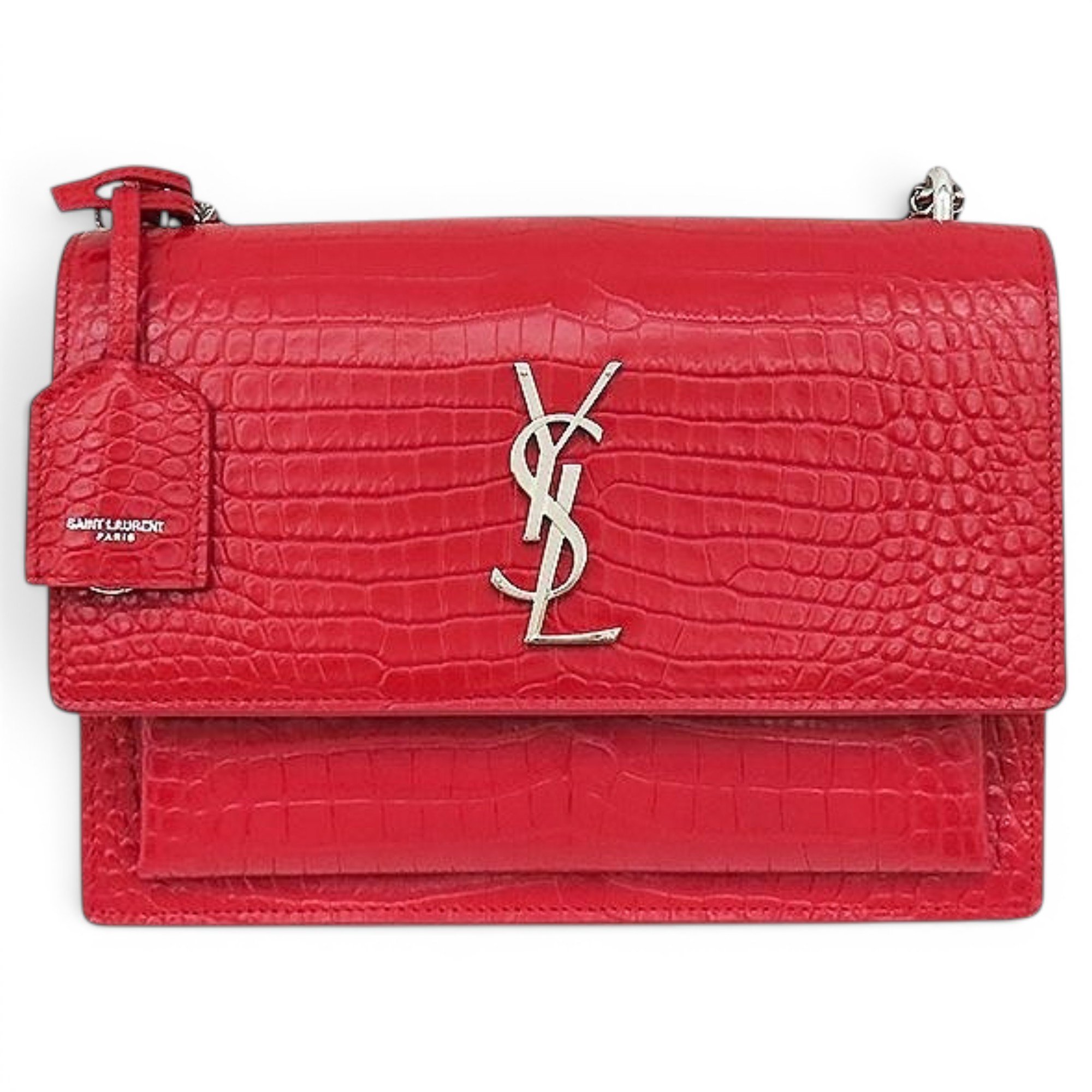 Sunset leather handbag
