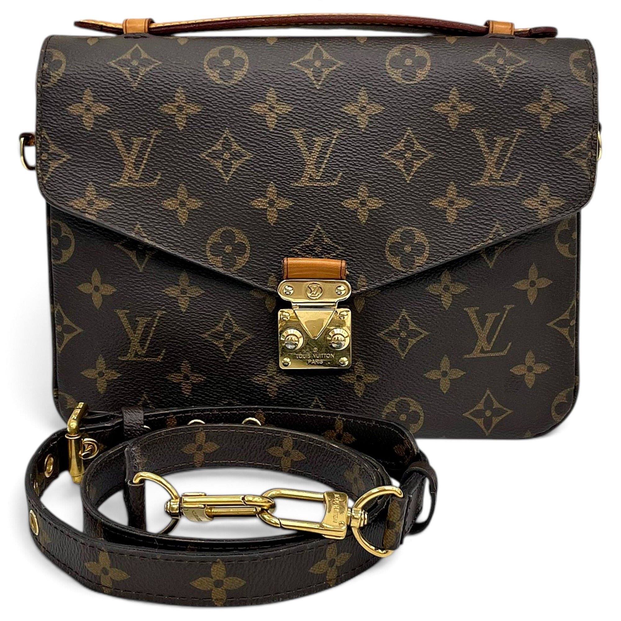 Metis leather handbag