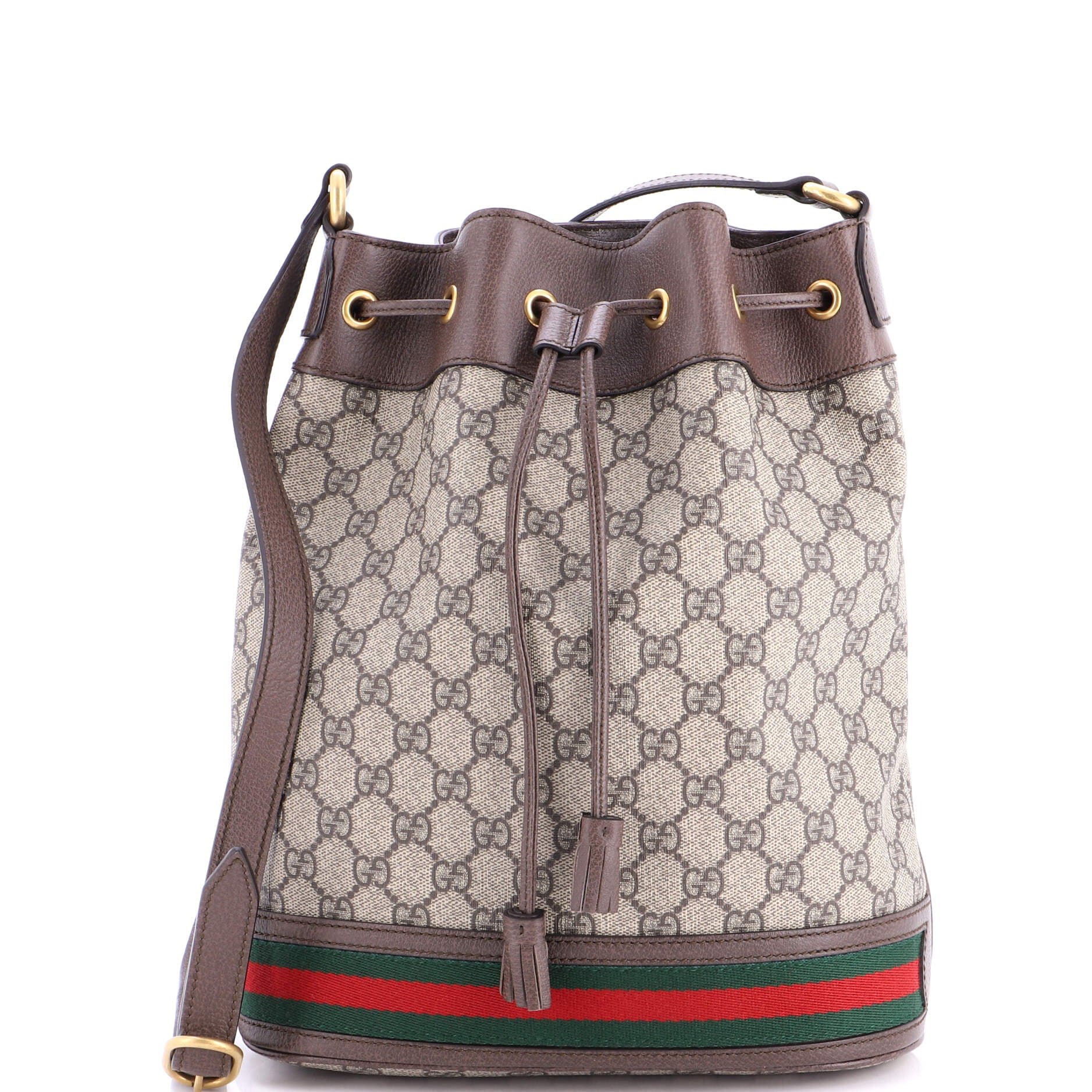 Ophidia Bucket Bag GG Coated Canvas Medium