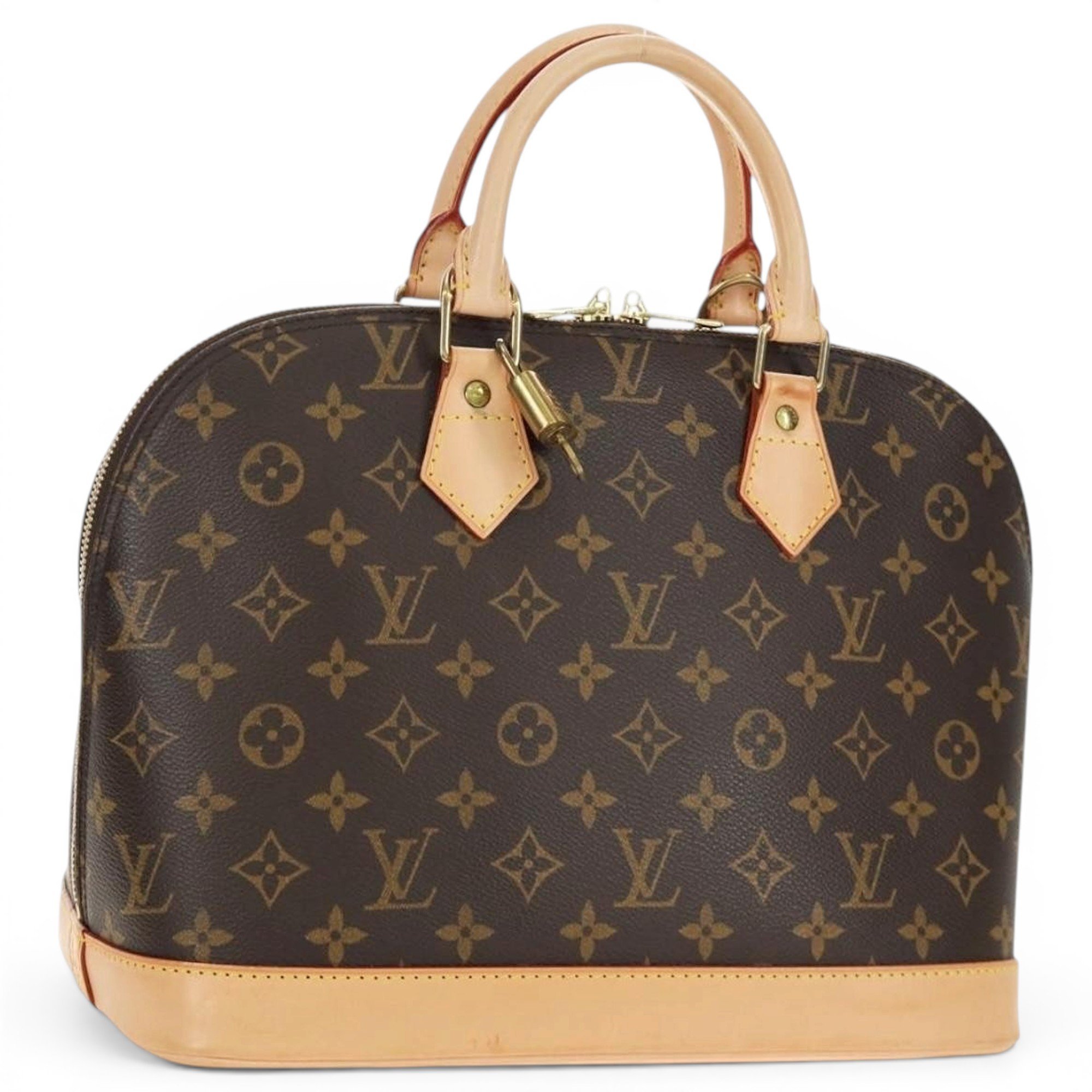 Alma leather handbag