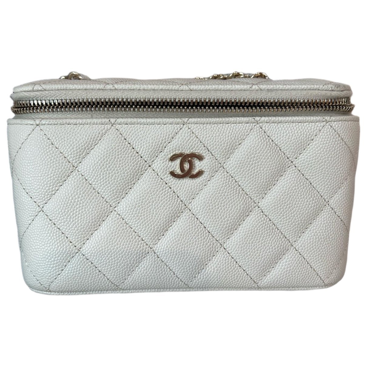 Trendy CC Vanity leather handbag