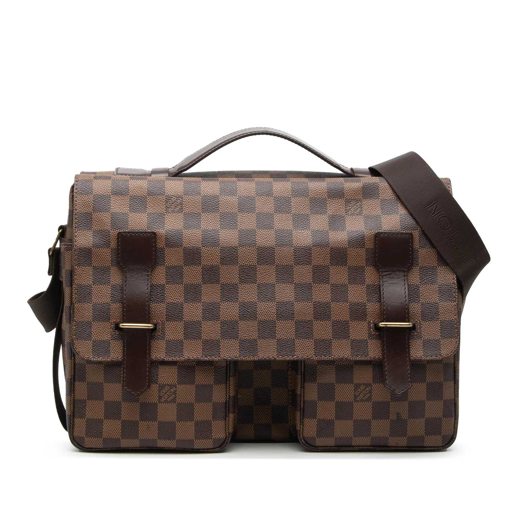 Leather satchel