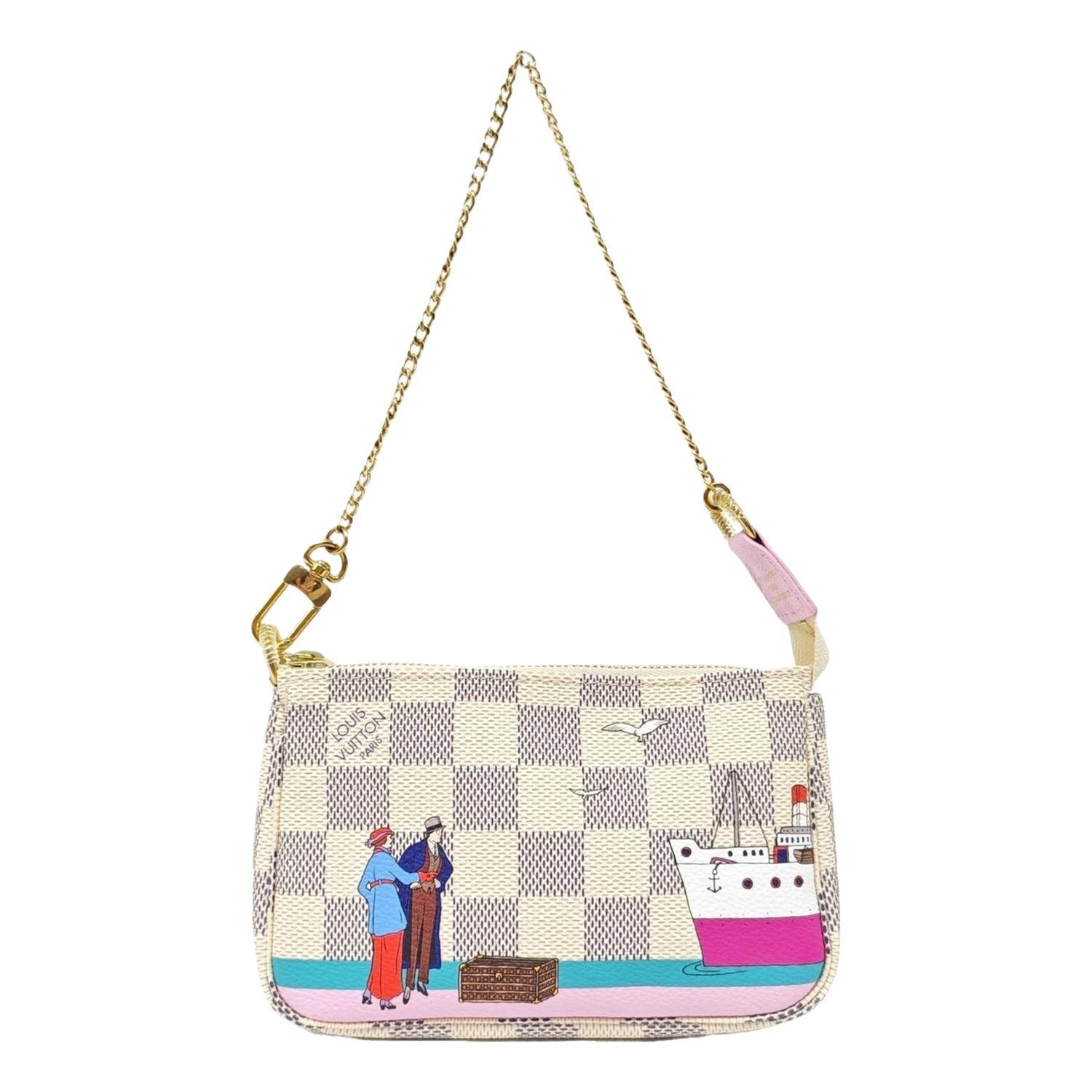 Maxi Multi Pochette Accessoires leather handbag