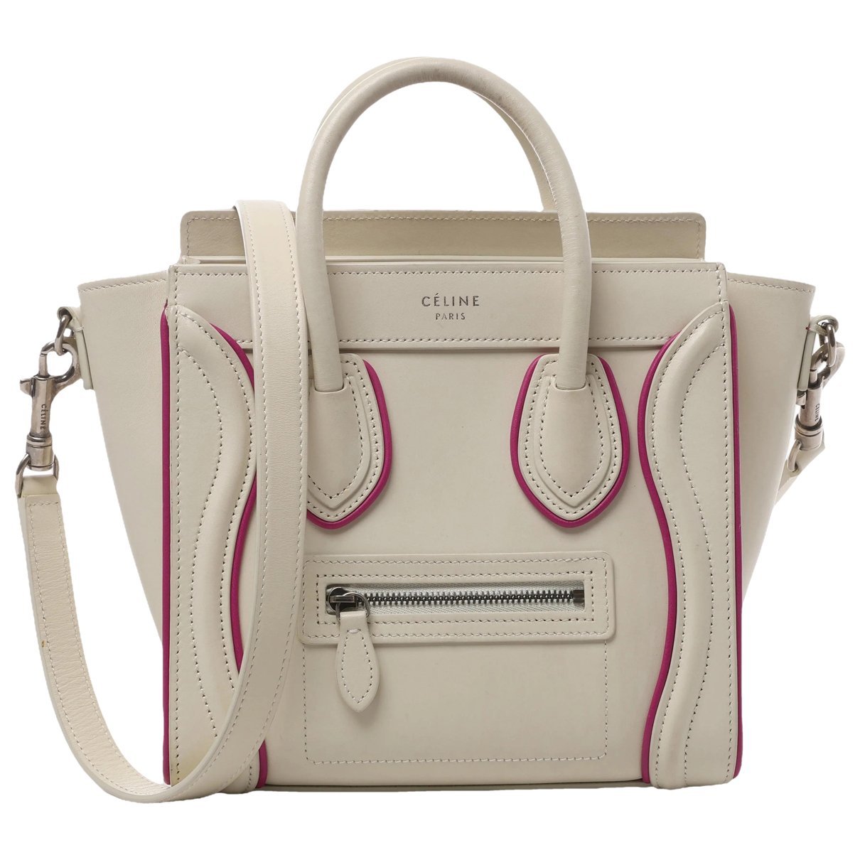 Luggage leather handbag