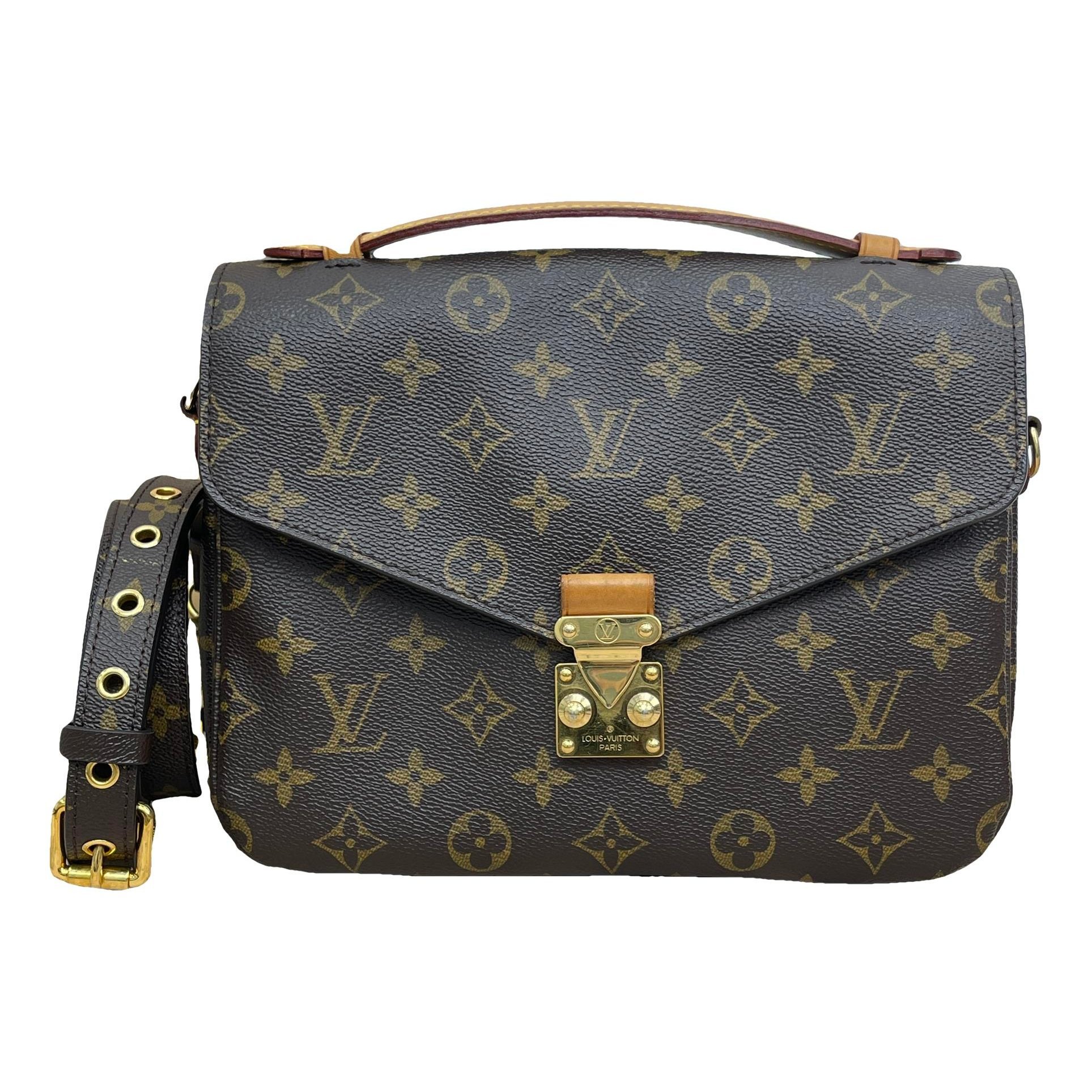 Metis leather handbag