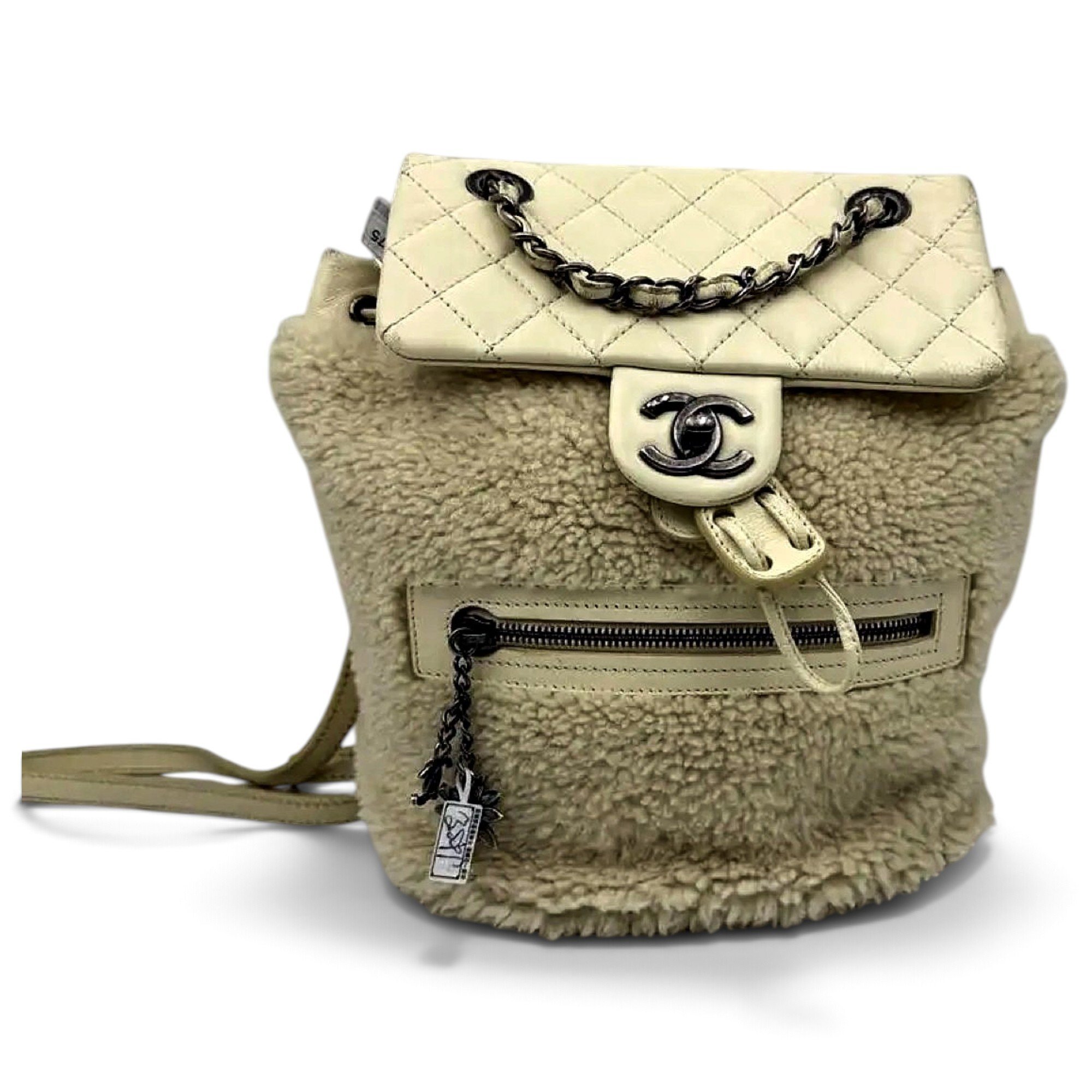 Mountain leather backpack