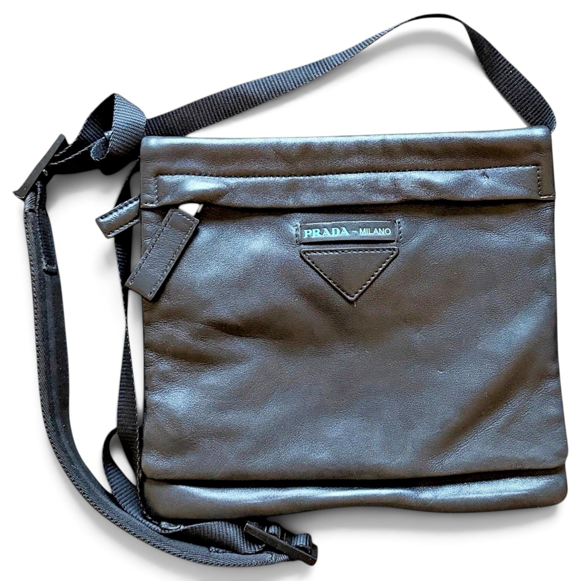 Leather crossbody bag
