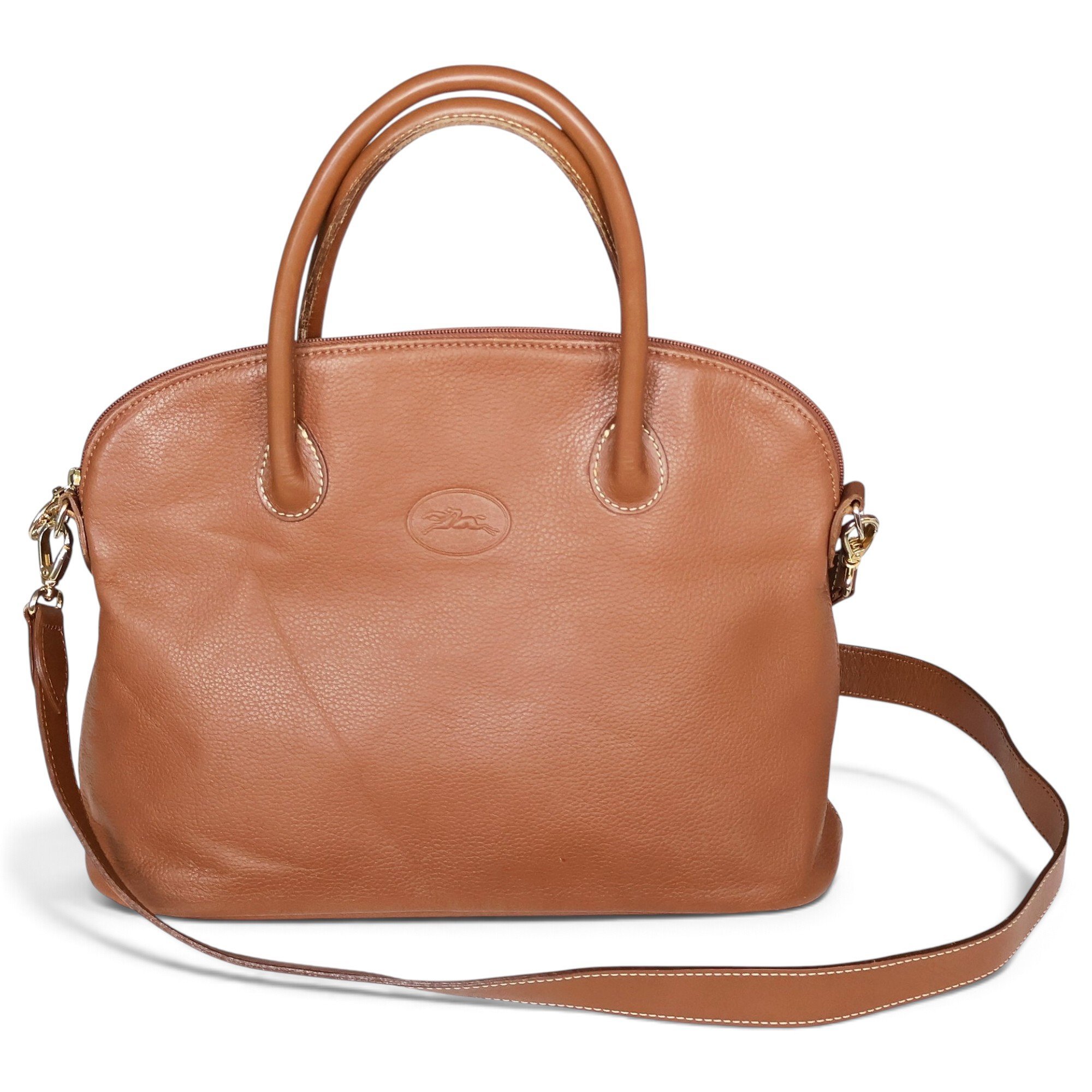 Roseau leather crossbody bag