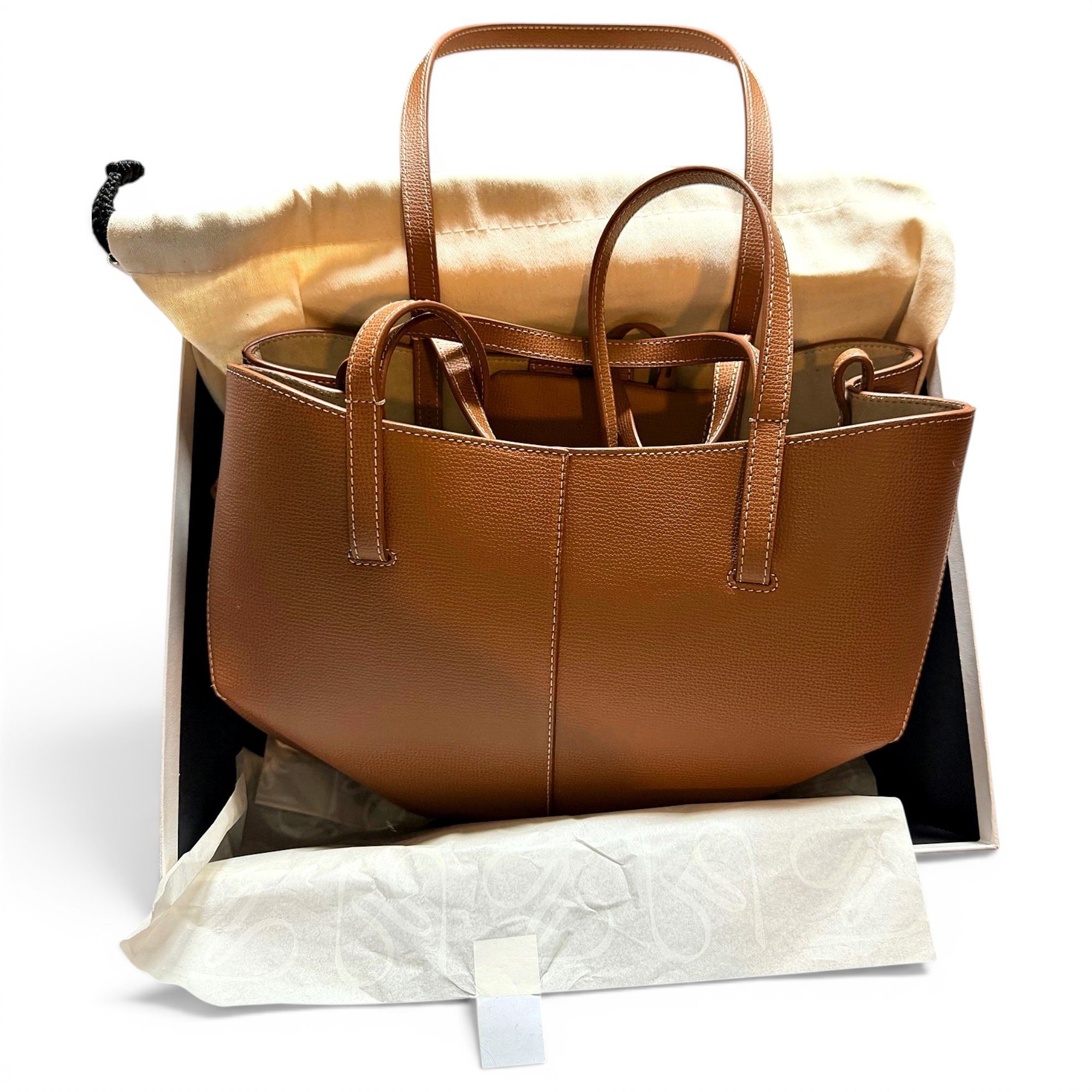 Le Cabas leather tote