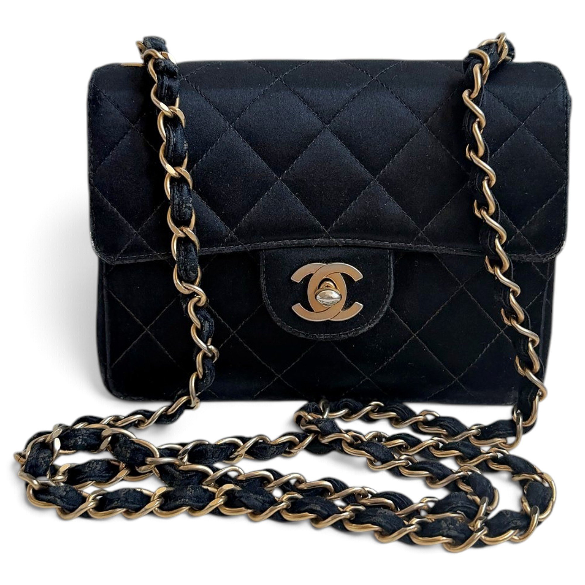 Timeless/Classique silk handbag