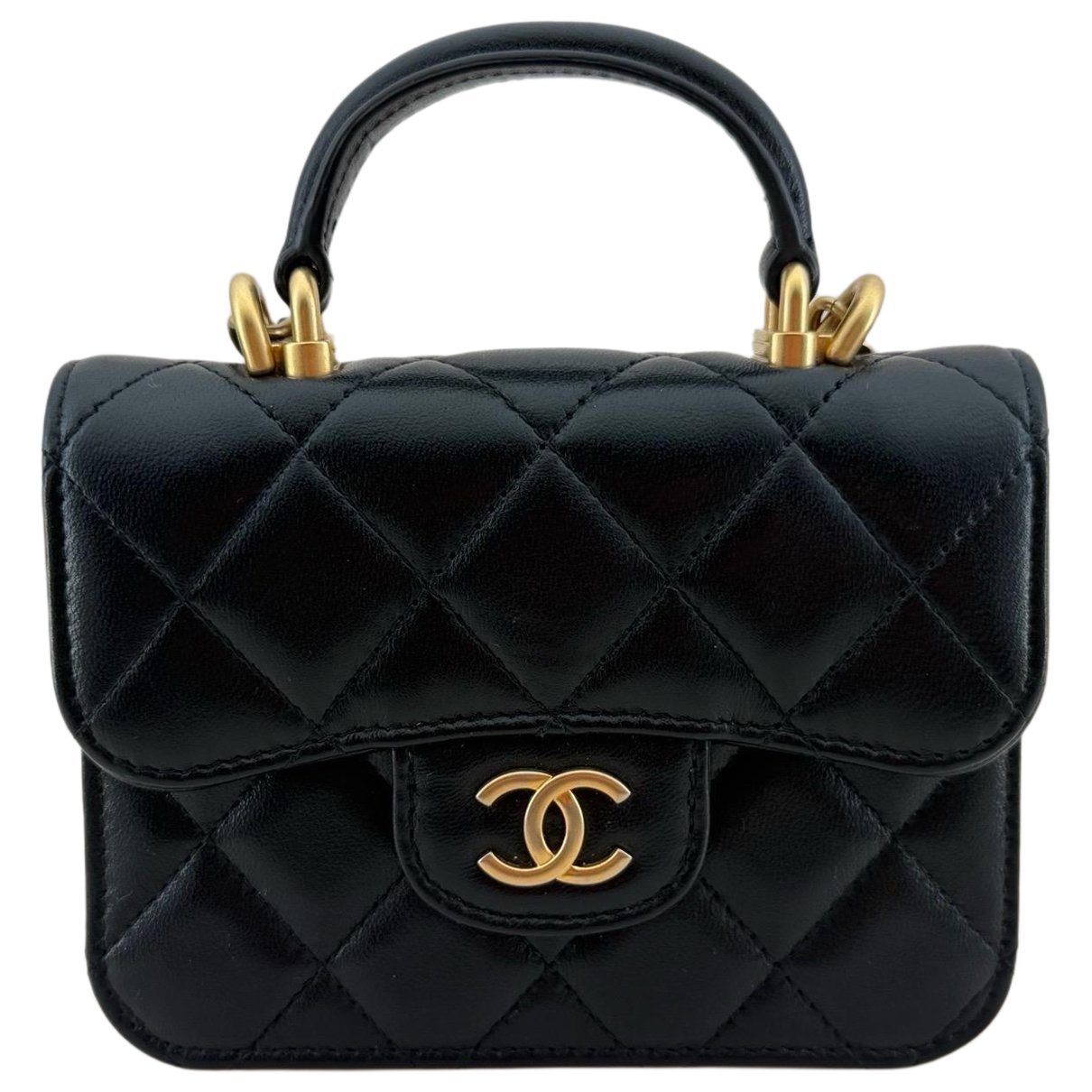 Timeless Classique Top Handle leather handbag