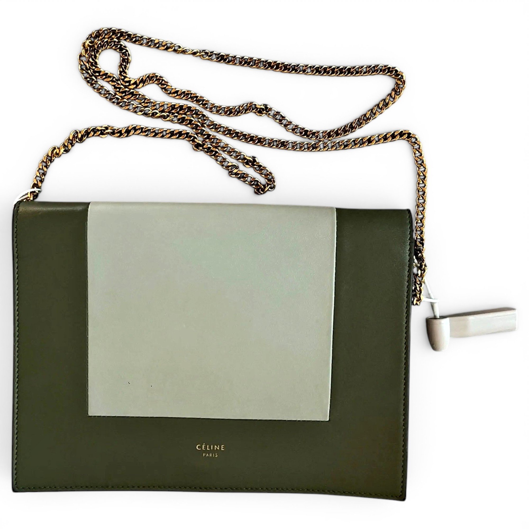 Wallet On Chain Margo leather handbag