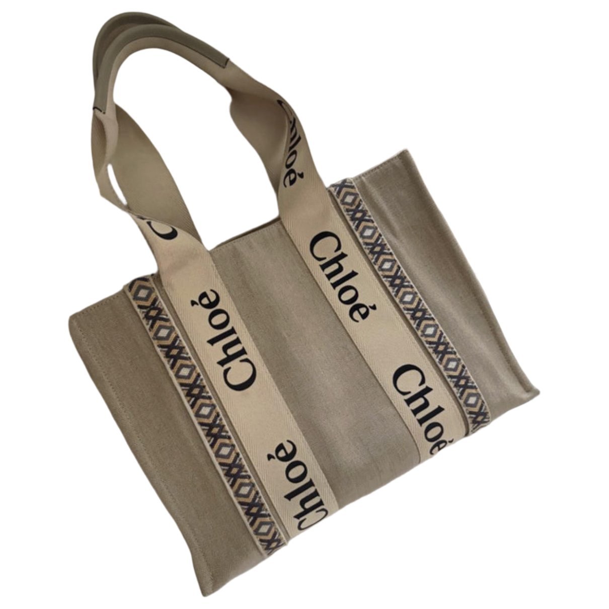 Woody cloth tote