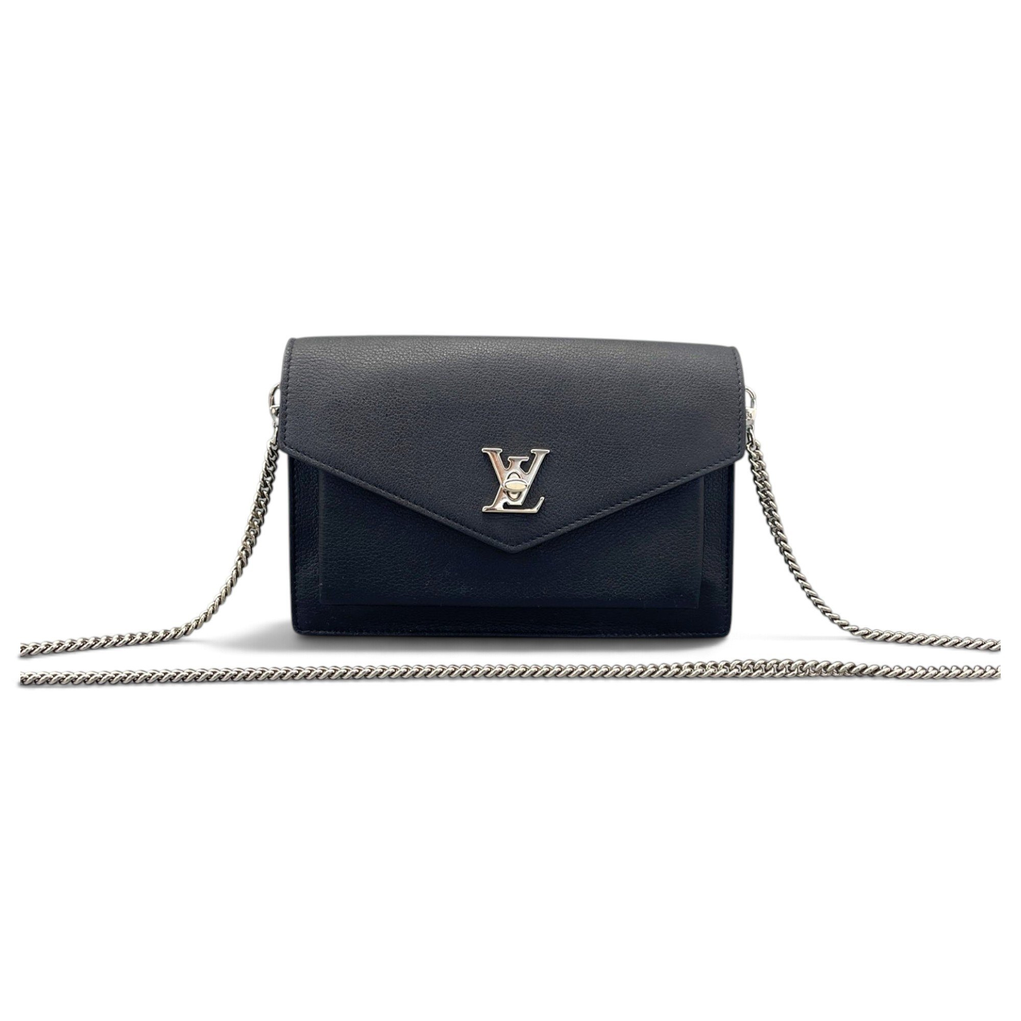 Lockme leather crossbody bag
