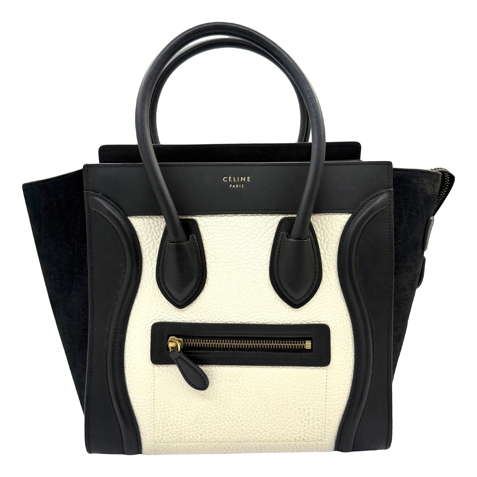 Luggage leather handbag