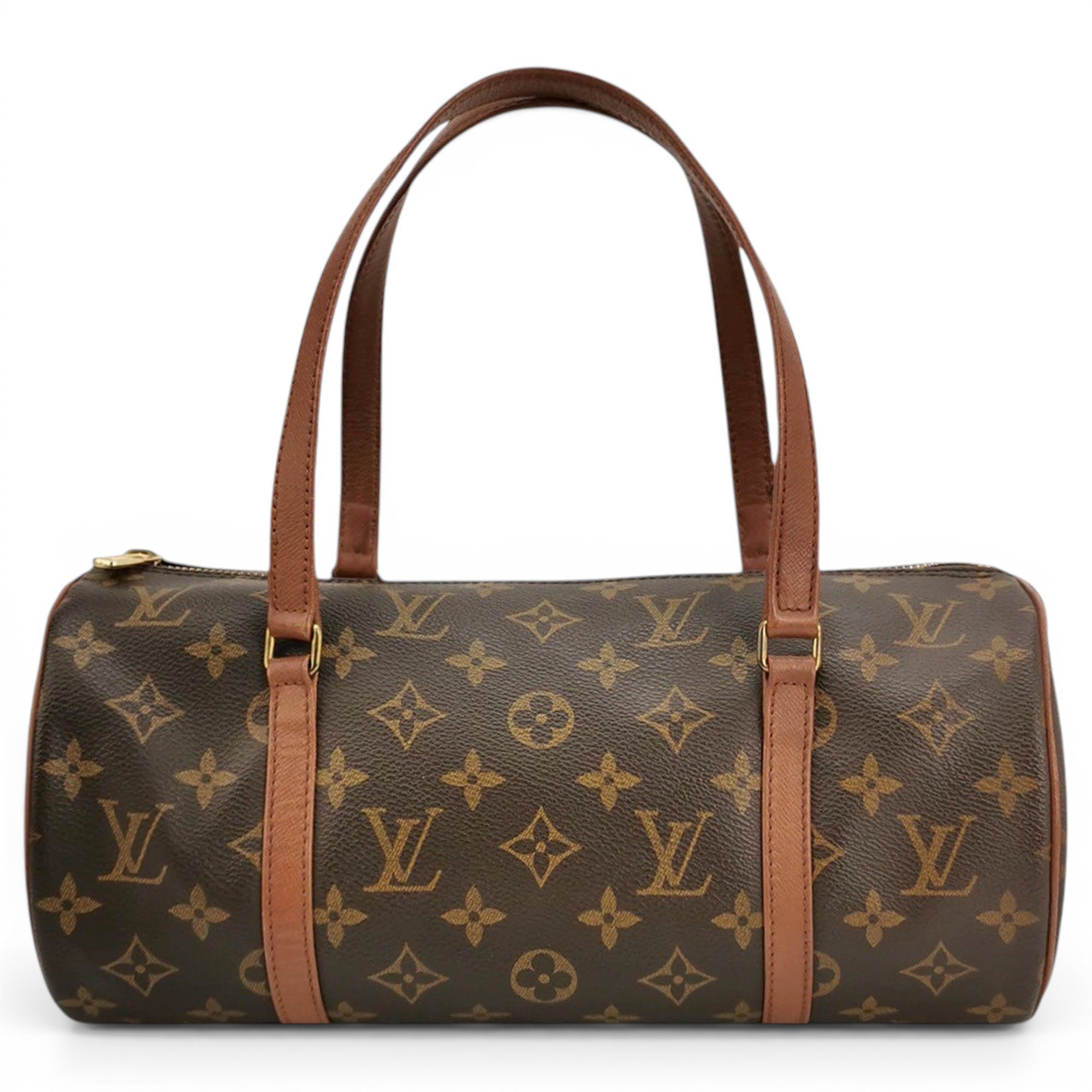 Papillon leather handbag
