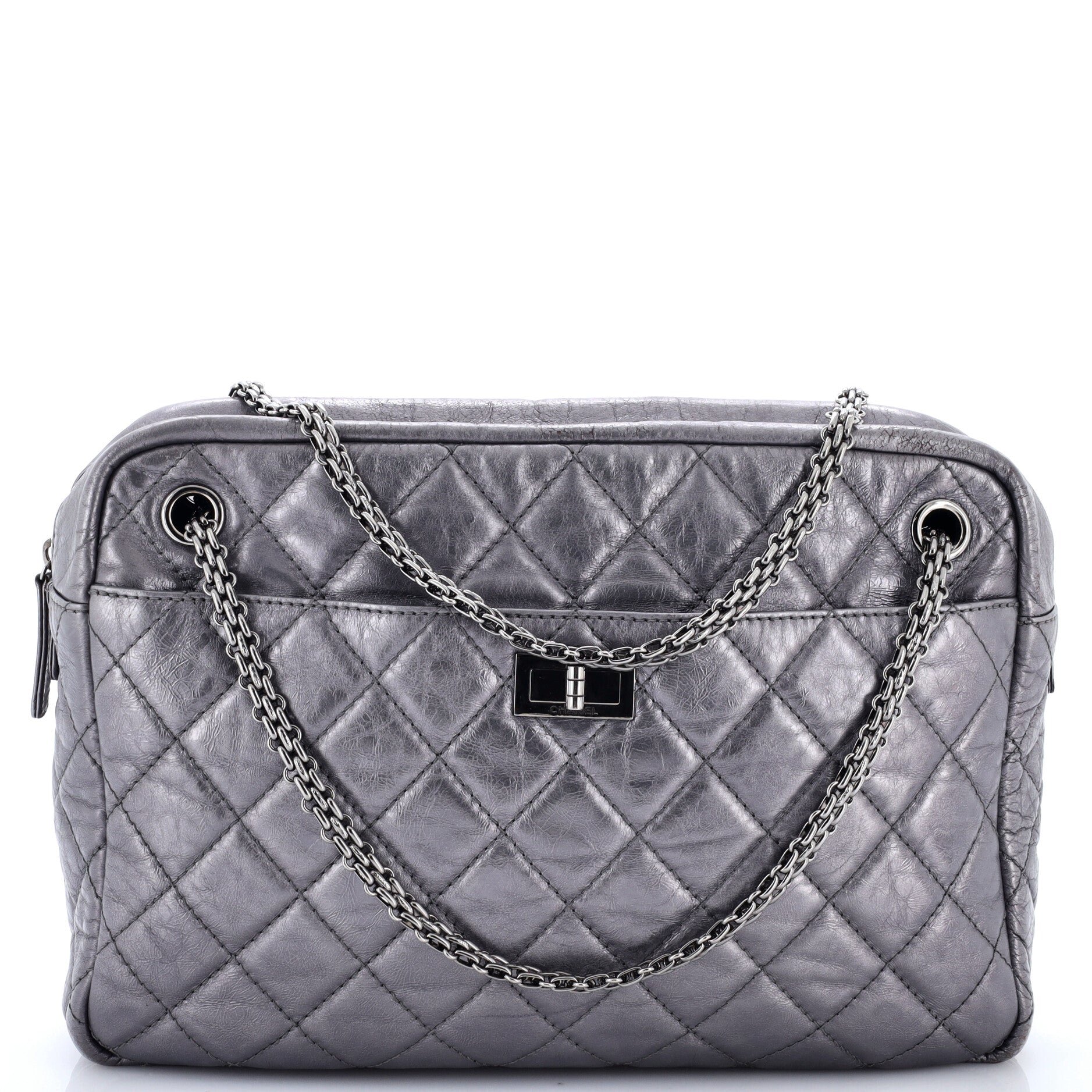 Reissue Camera Bag Quilted Aged Calfskin Large
