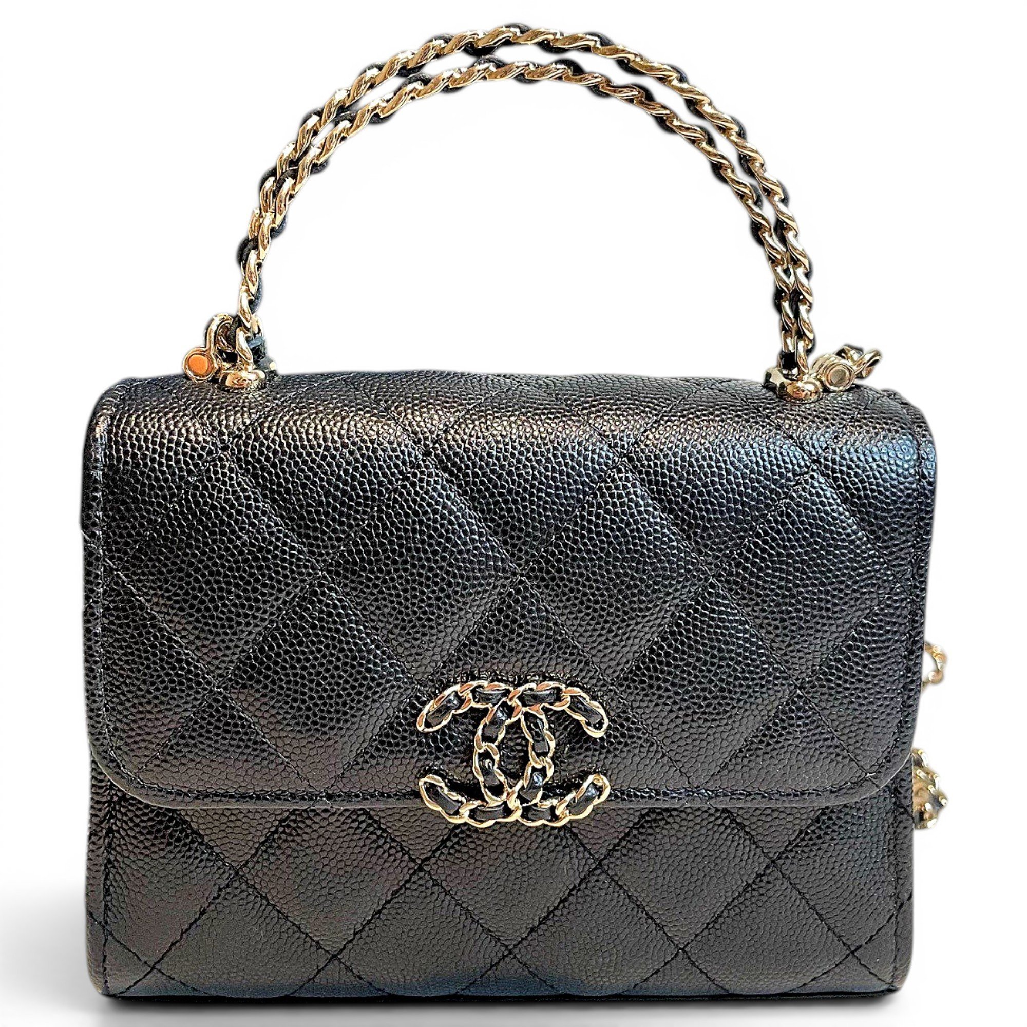 Coco Handle leather handbag