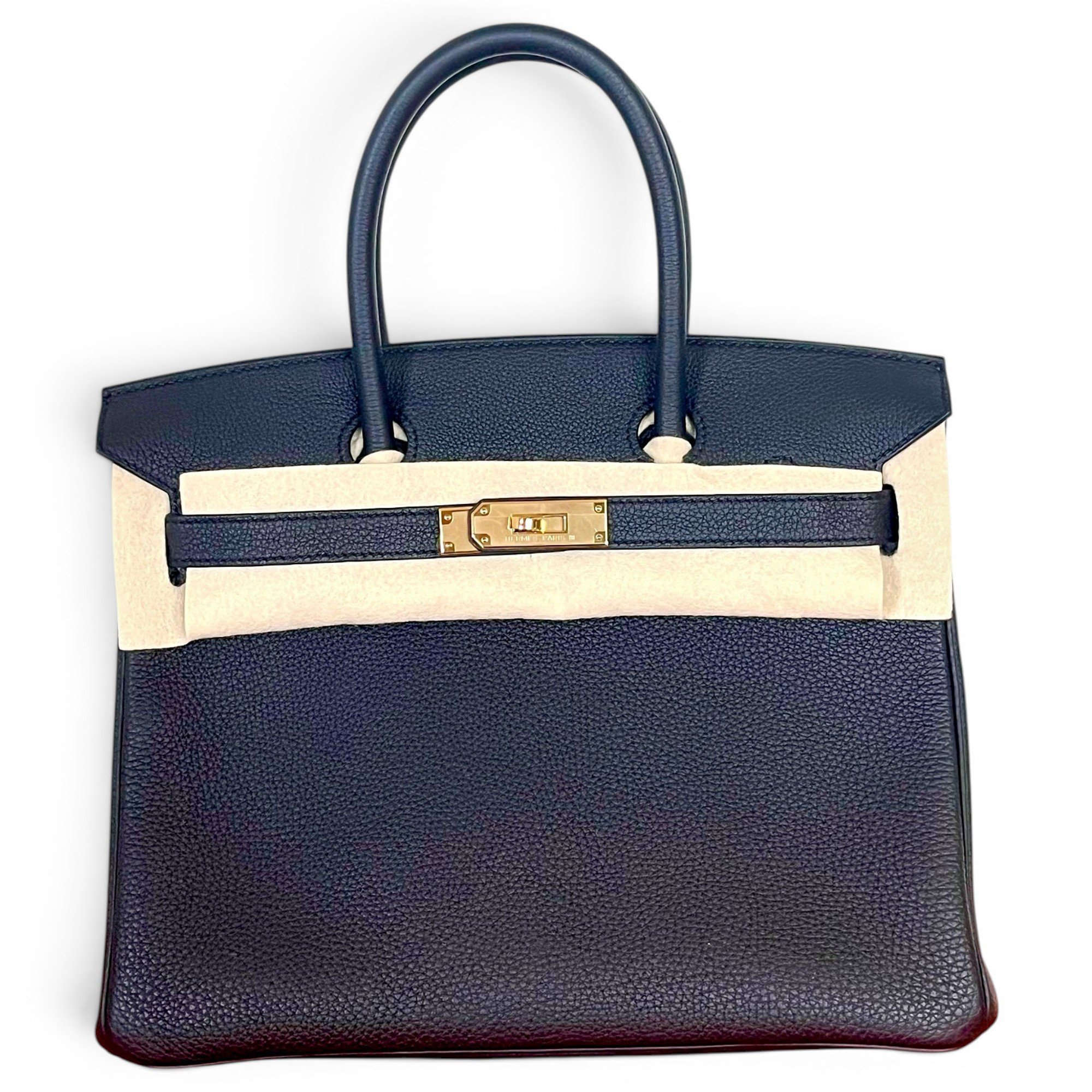 Birkin 30 leather handbag