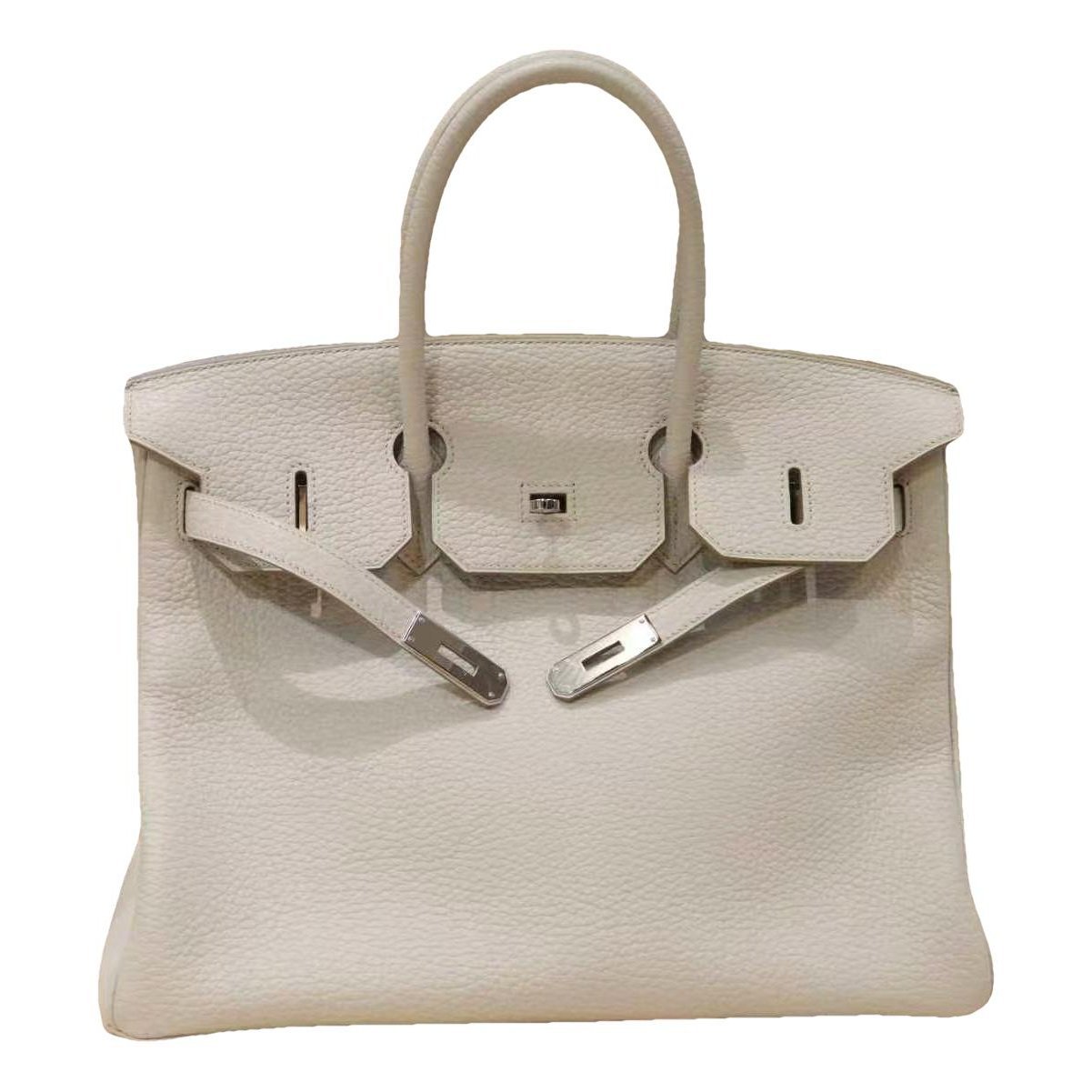 Hermes Birkin 35 Handbag White
