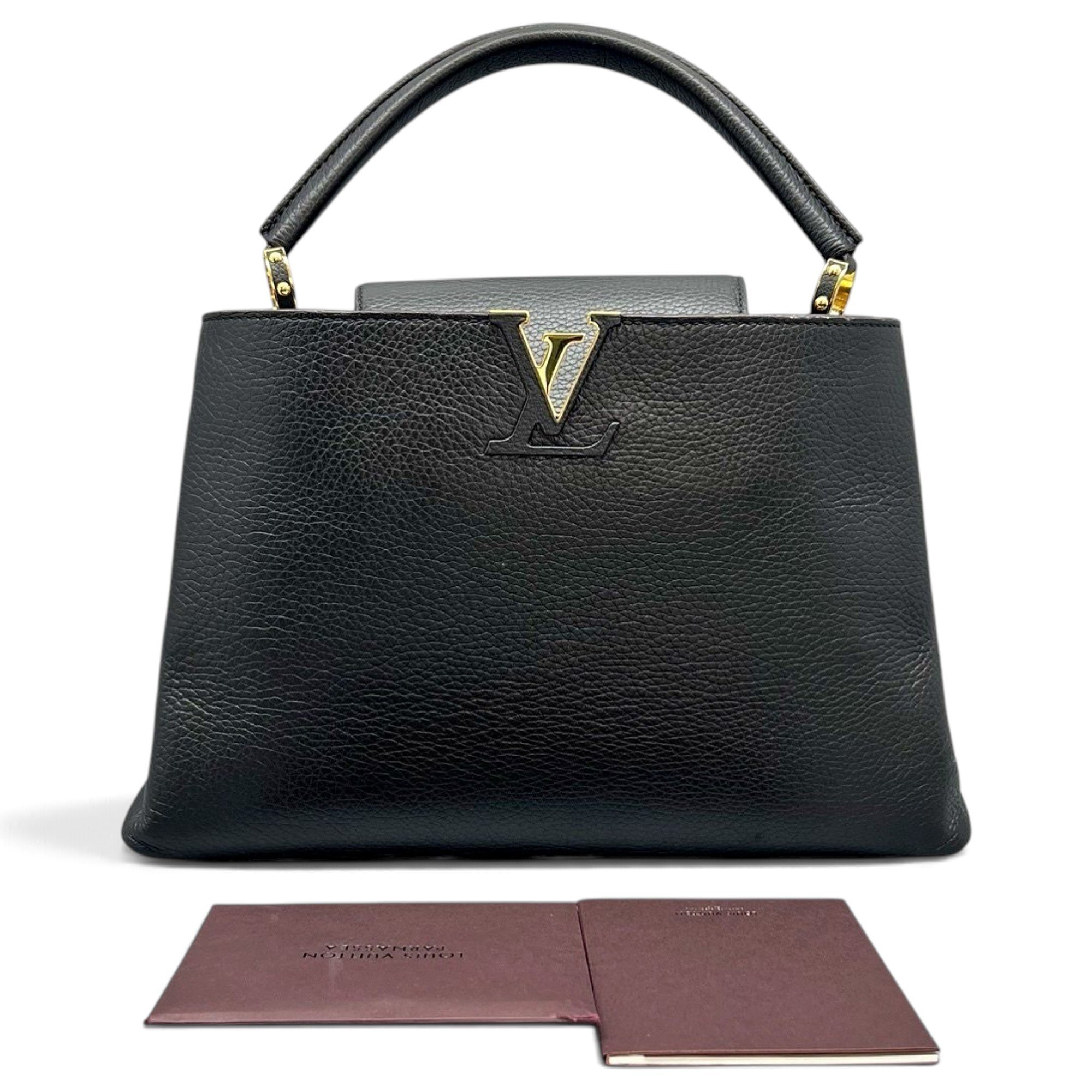 Capucines leather handbag