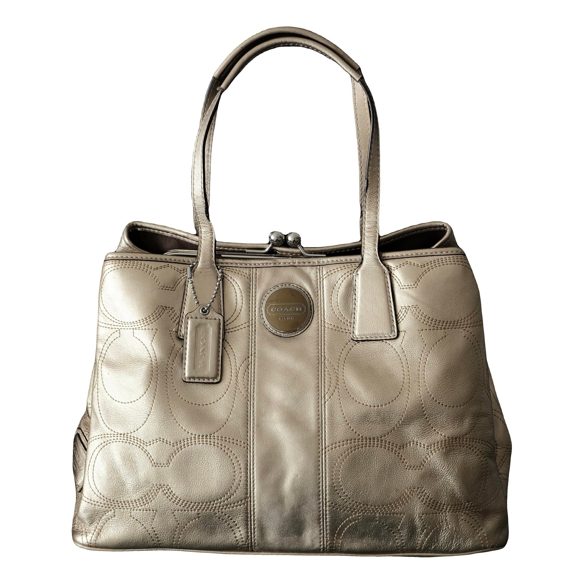 Leather handbag