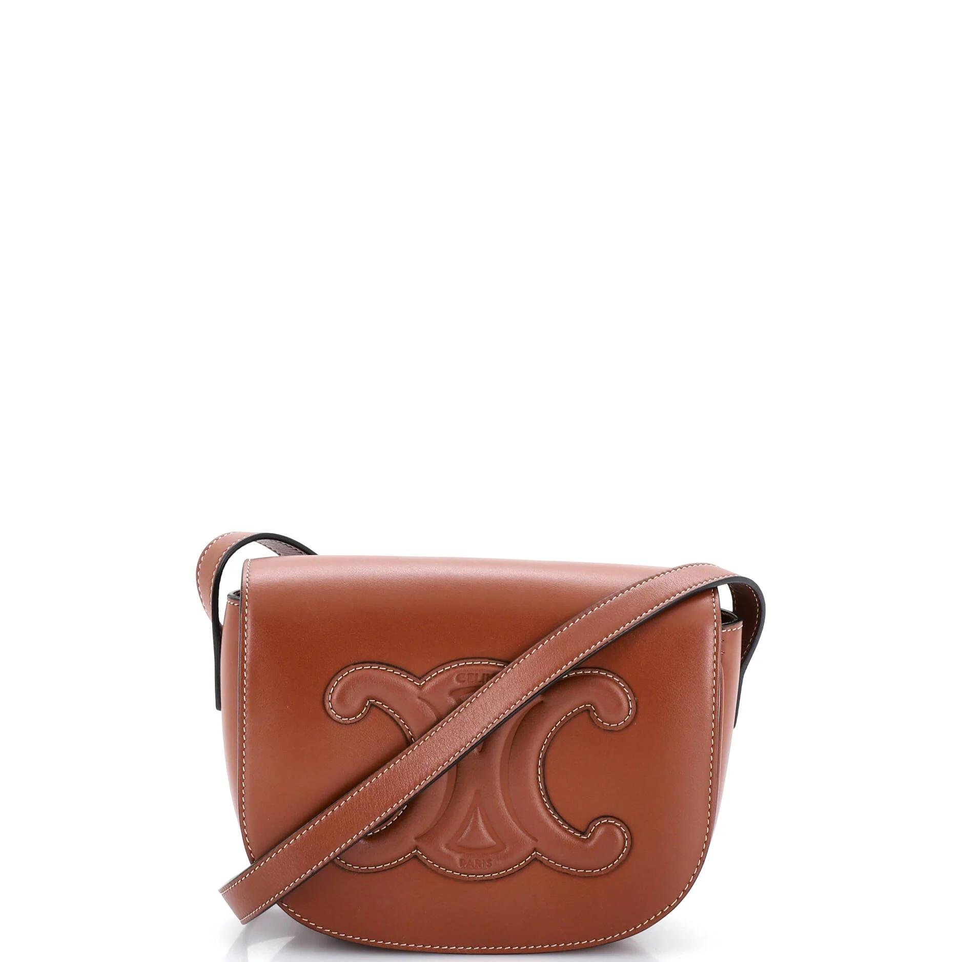 Leather crossbody bag