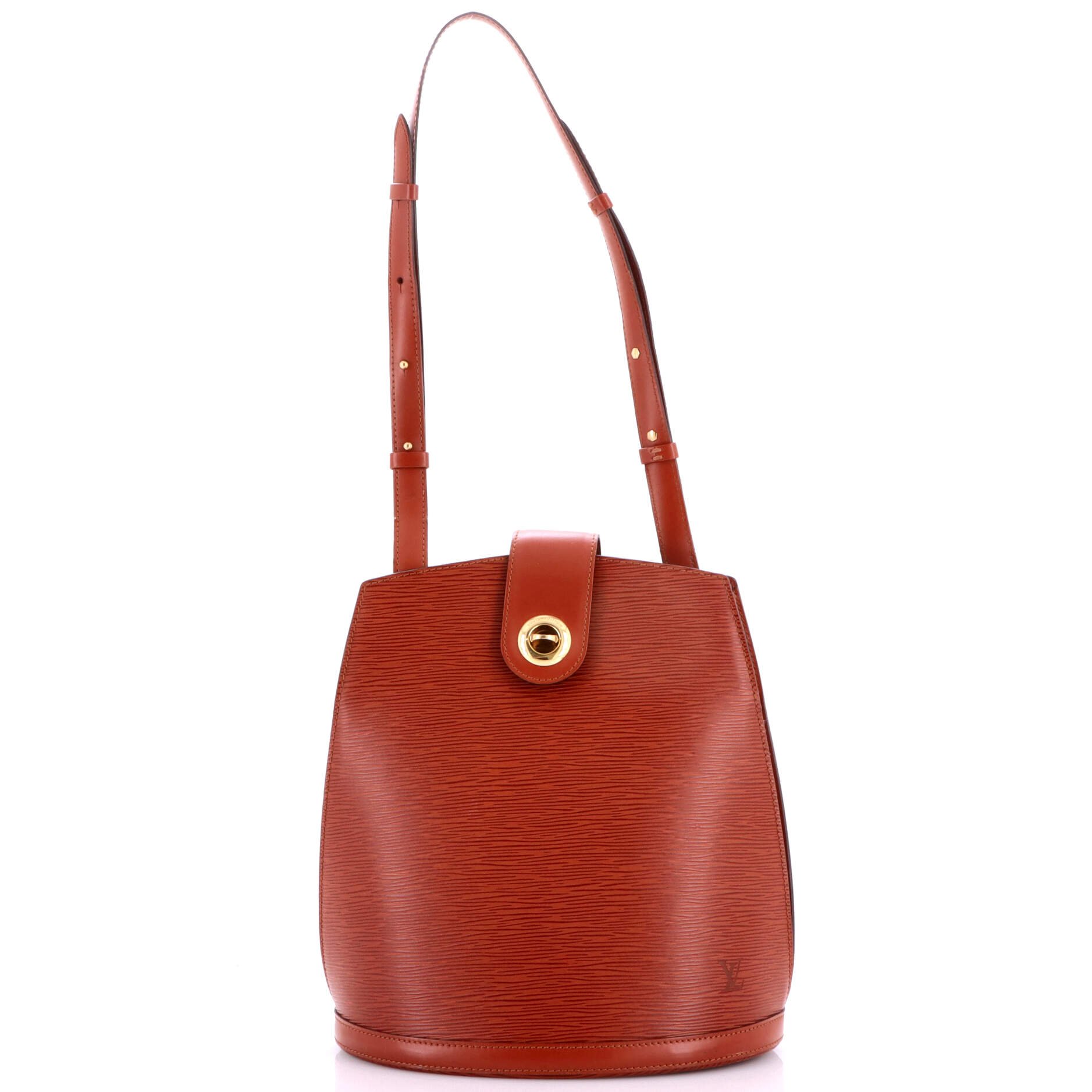 Cluny Shoulder Bag Epi Leather