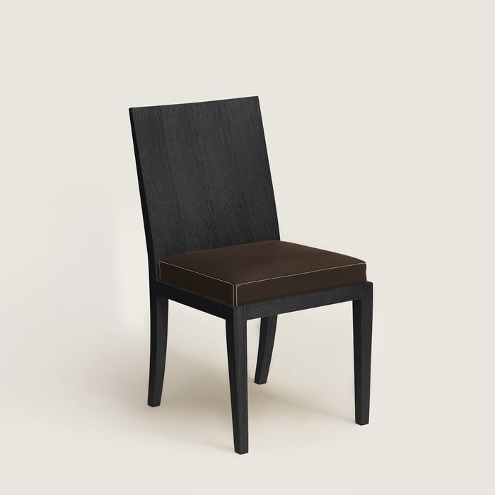 Reeditions J.-M. Frank par Hermès chair with padded seat