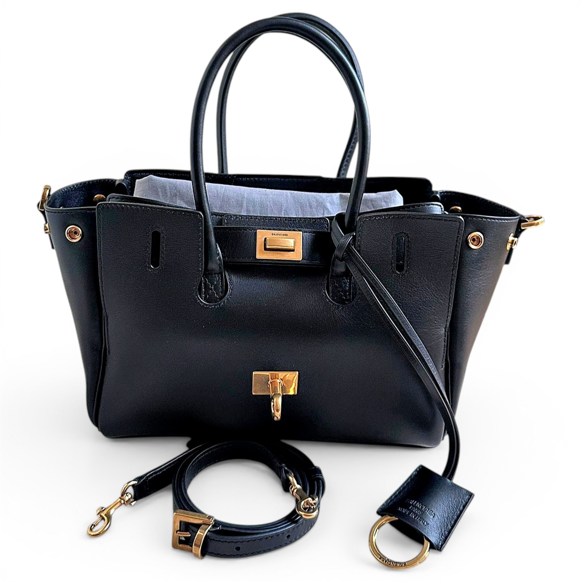Carry All Bel Air leather handbag