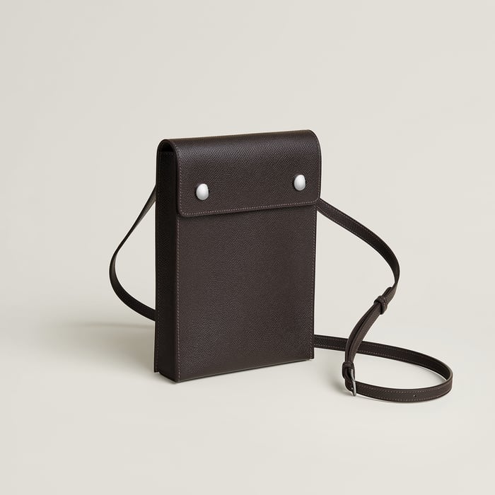 Hermèsnap Vertical to Go Pouch