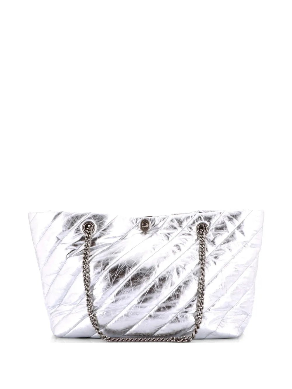 Crush Carry All Chain Quilted Leather Medium tote bag