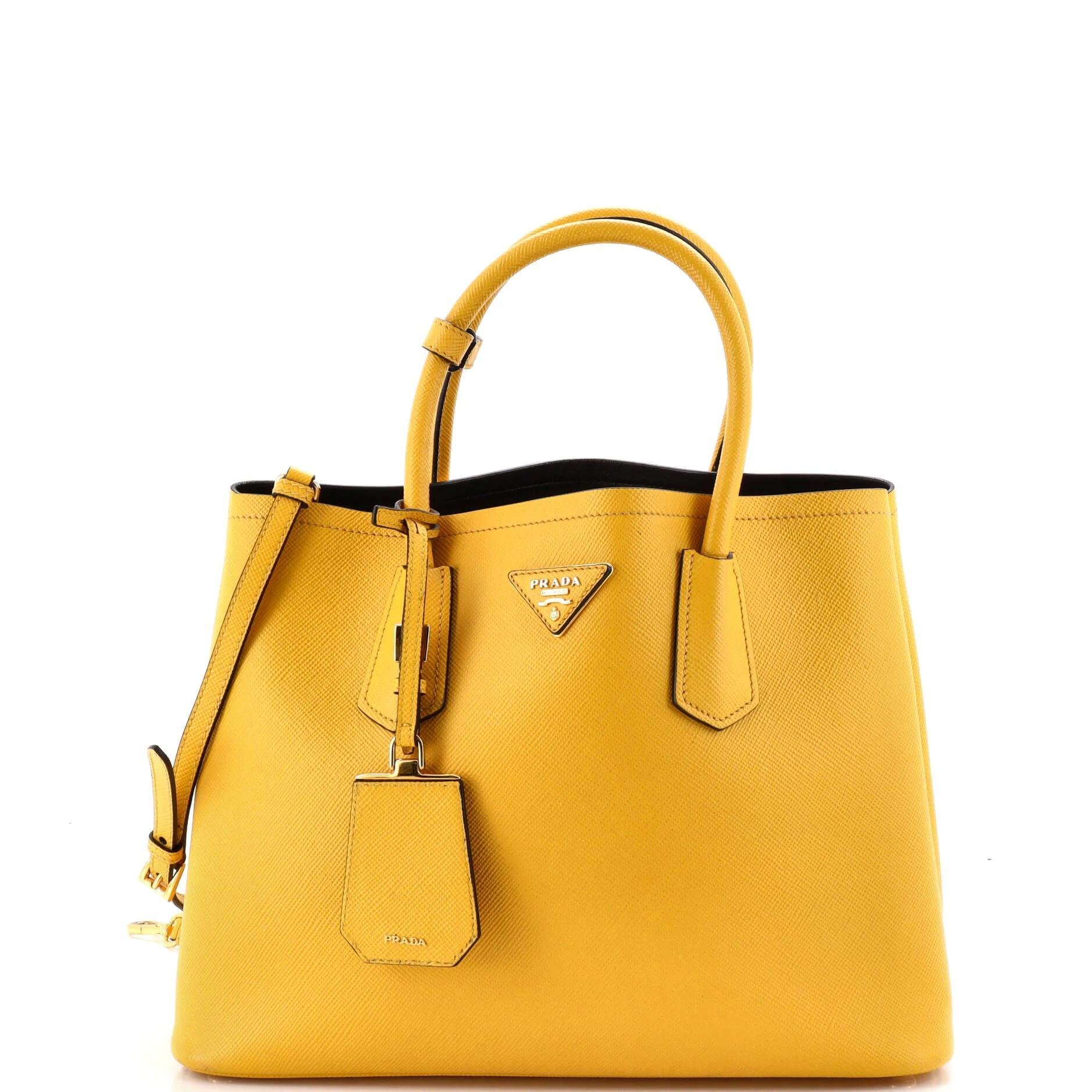 Leather tote