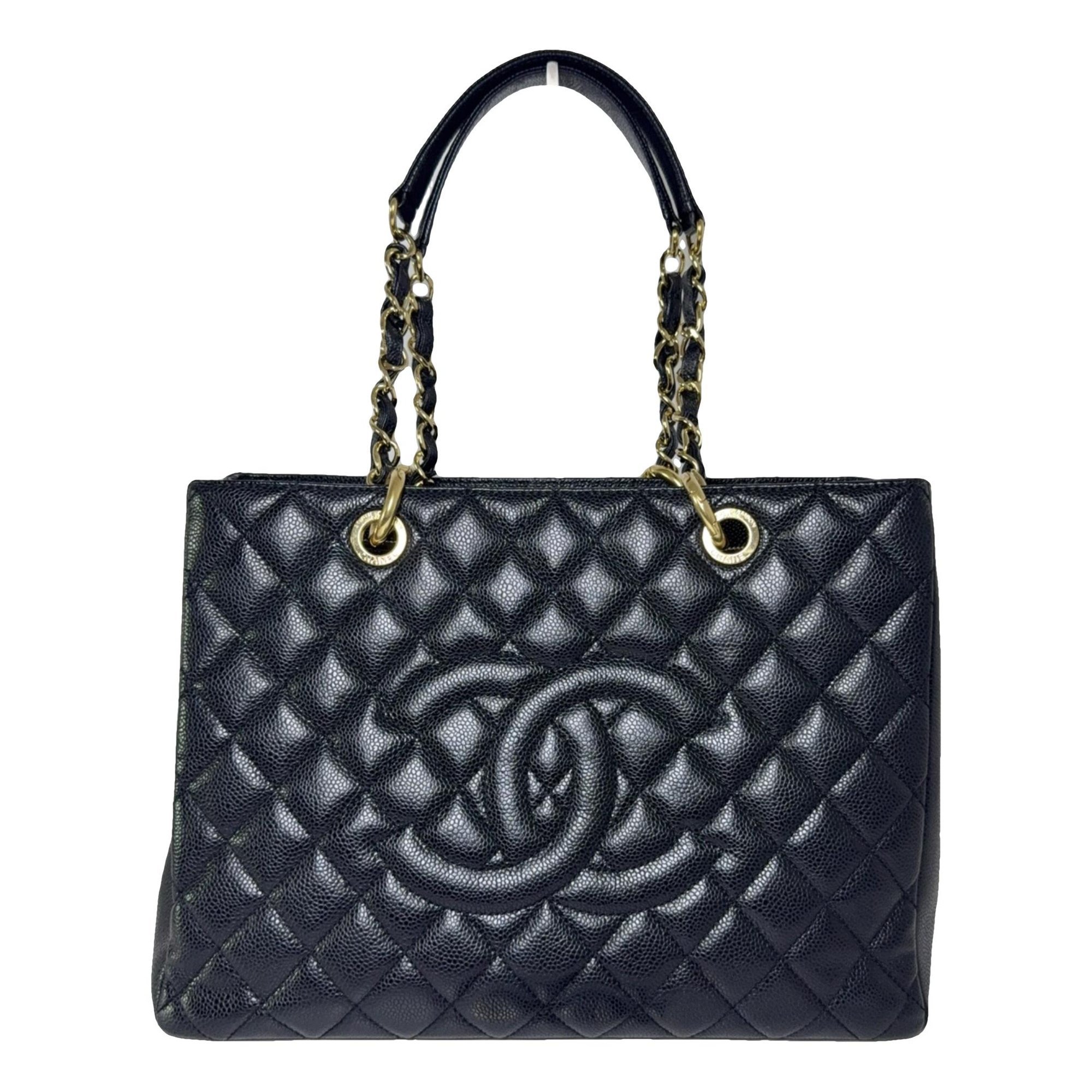 Grand shopping leather tote